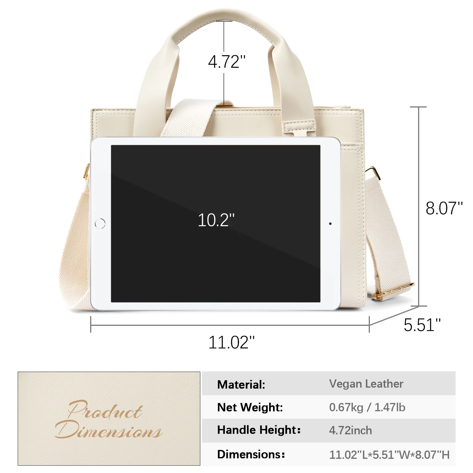 Nevin 11‘’ Leather Satchel - Versatile Crossbody - Image 16