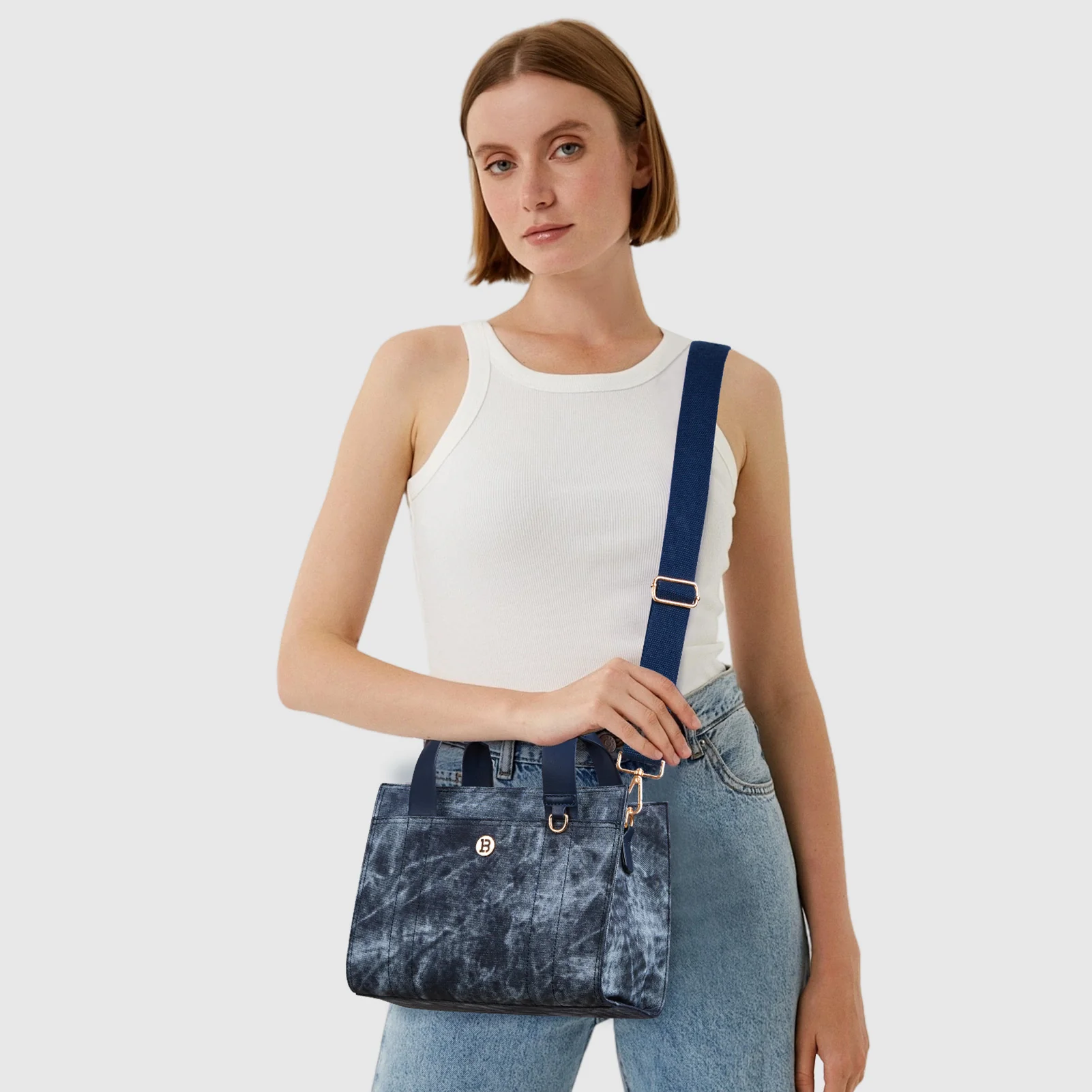 Nevin 11‘’ Leather Satchel - Versatile Crossbody - Image 22