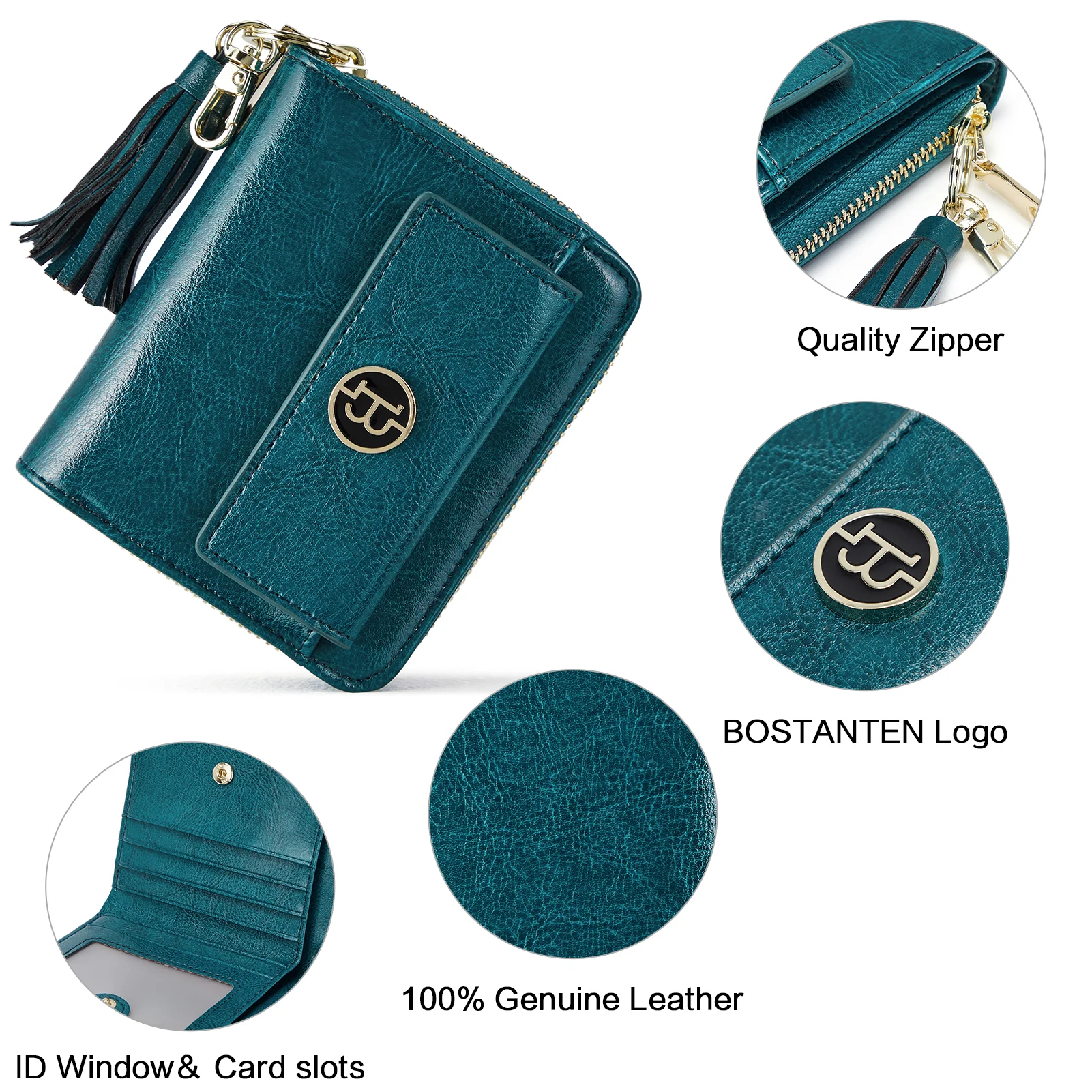 Lomy Small Coin & Card Purse With Tassel — Cowhide - Image 27