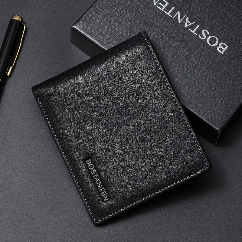 BOSTANTEN Men's Genuine Leather Wallet - Image 10