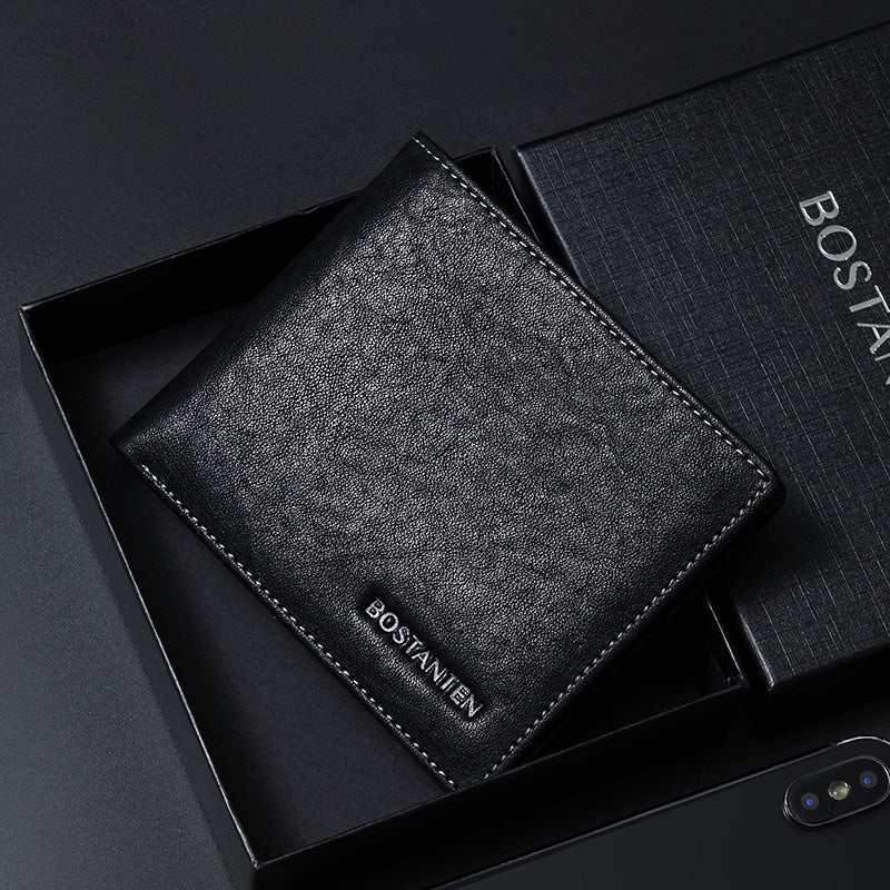 BOSTANTEN Men's Genuine Leather Wallet - Image 11