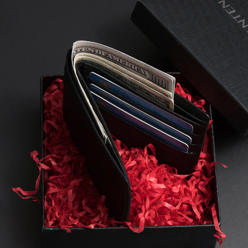 BOSTANTEN Men's Genuine Leather Wallet - Image 3
