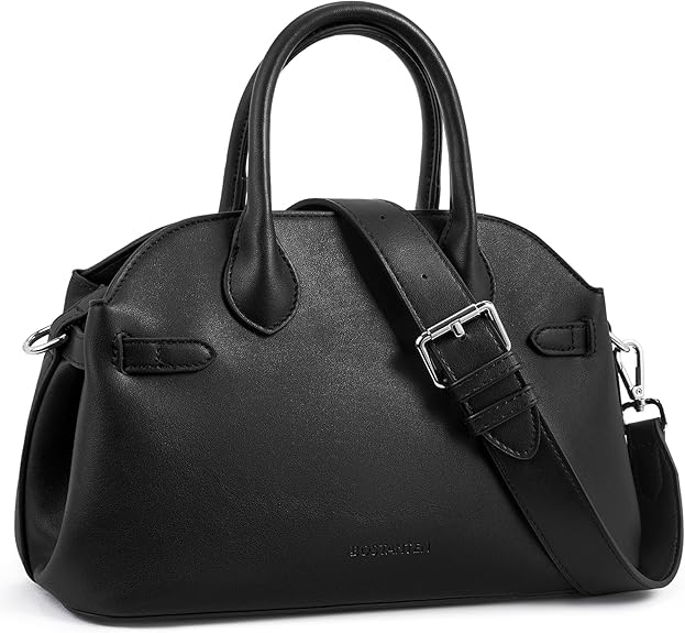 Claire Designer Suede Top Handle Satchel - Image 15
