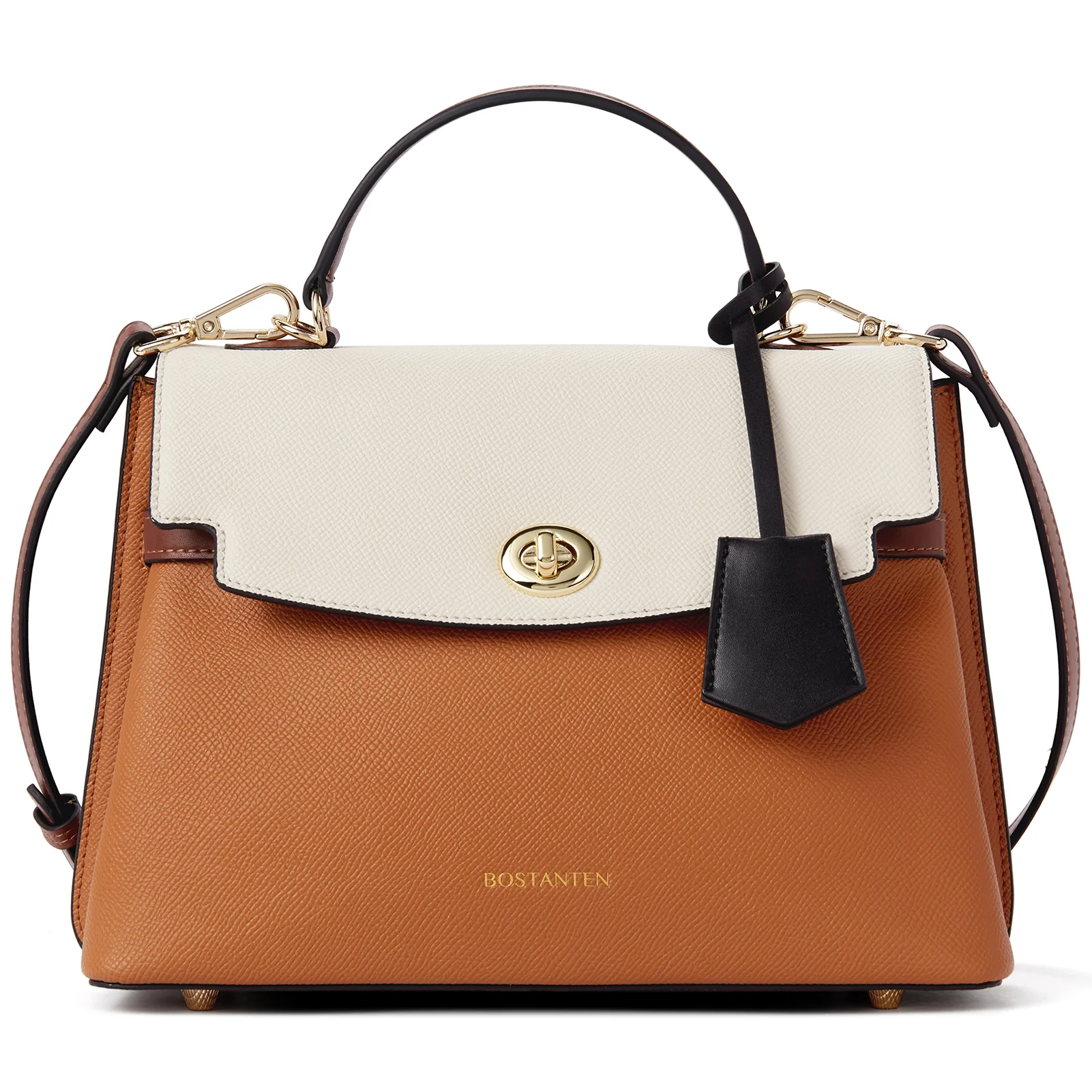 BOSTANTEN Top-handle Handbags for Women Designer Leather Crossbody Satchel Bags Shoulder Tote Purse - Image 4