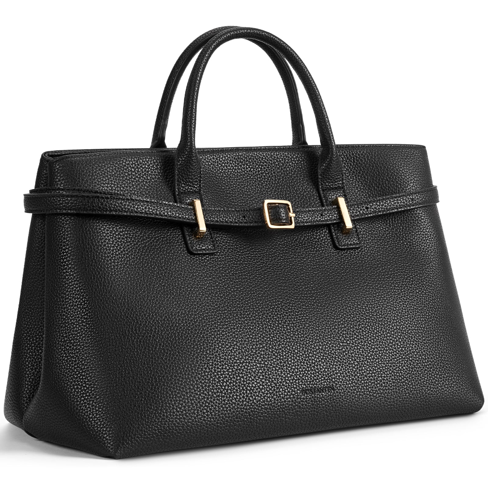 Claire Elegant Suede Top Handle Tote Handbag — DIY-able Outer Belt - Image 15