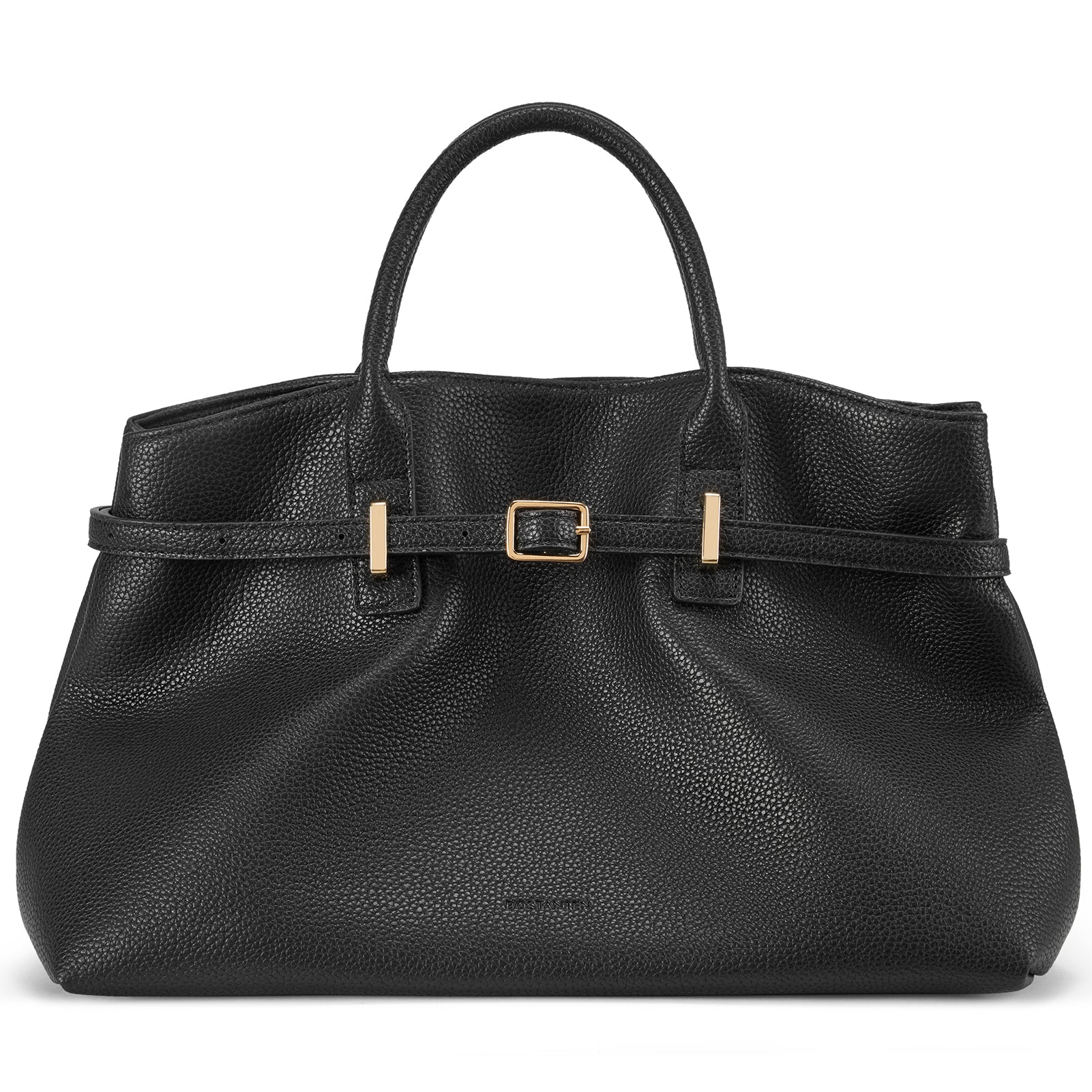 Claire Elegant Suede Top Handle Tote Handbag — DIY-able Outer Belt - Image 17