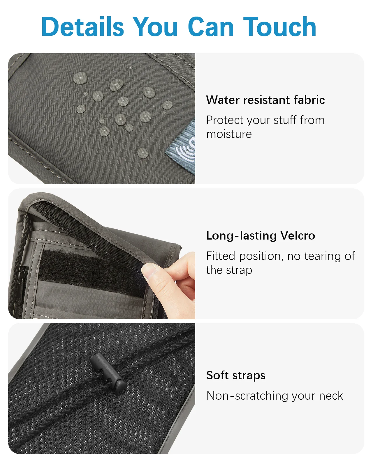 Nola Travel Wallet With RFID Passport Holder - Image 13