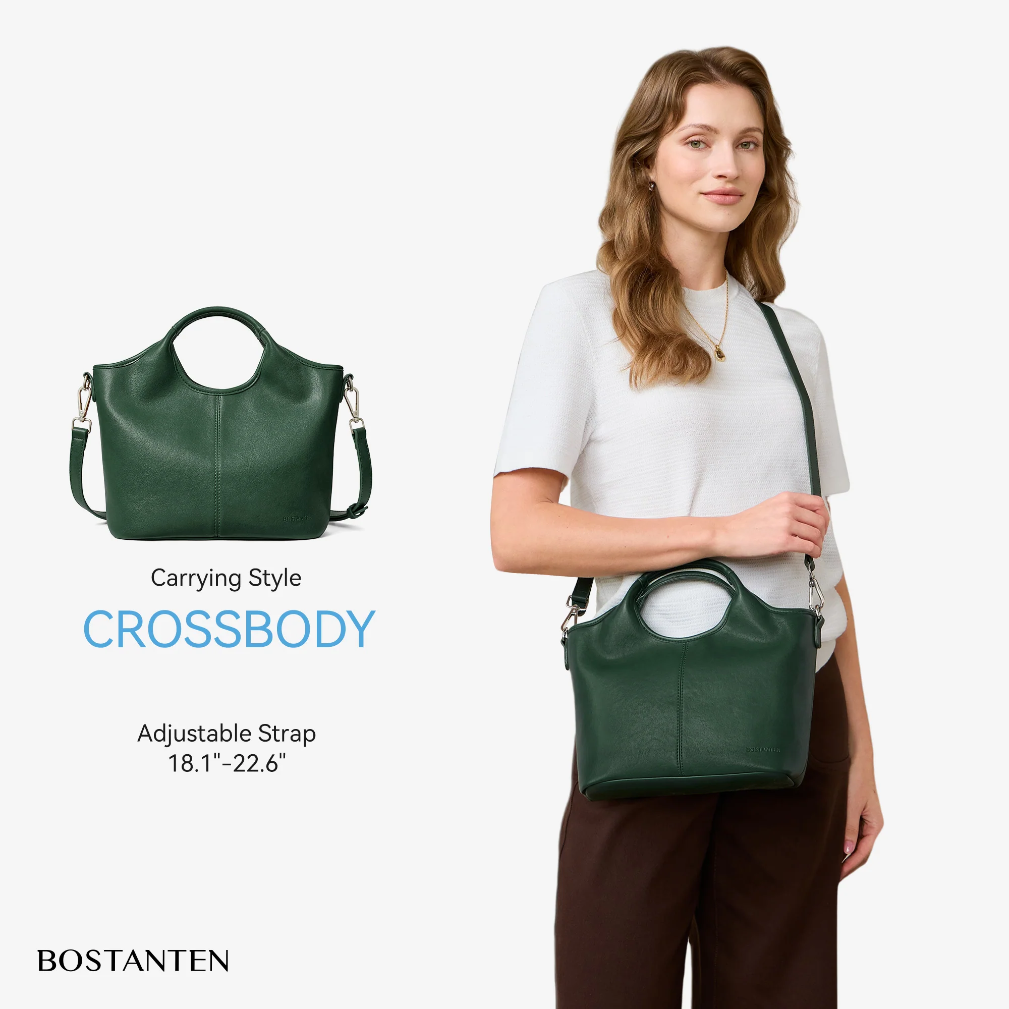 Nevin Vegan Leather Daily Tote Satchel - Image 21