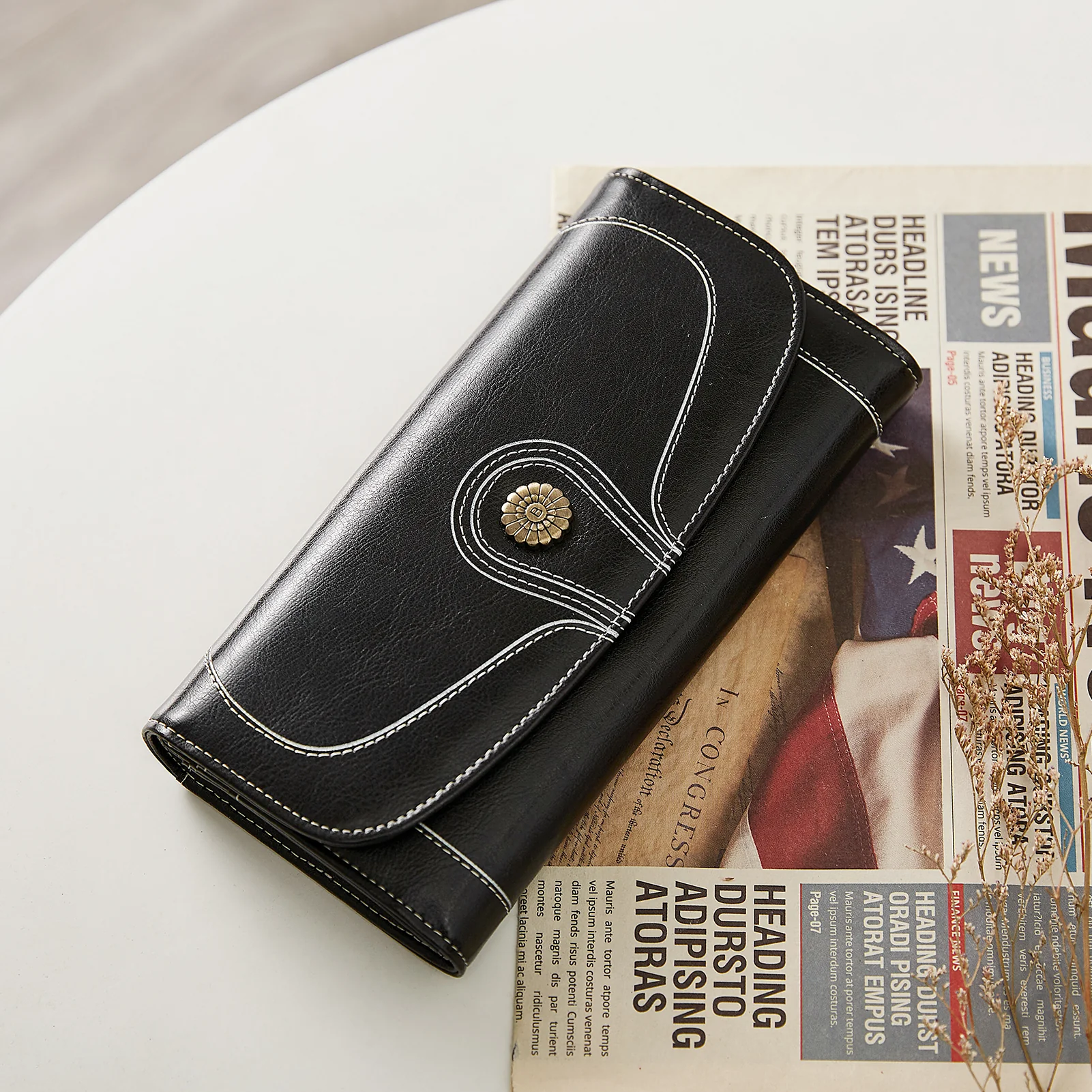 Lomy Designer Checkbook Wallet For Lawyers — Professional Elite - Image 11