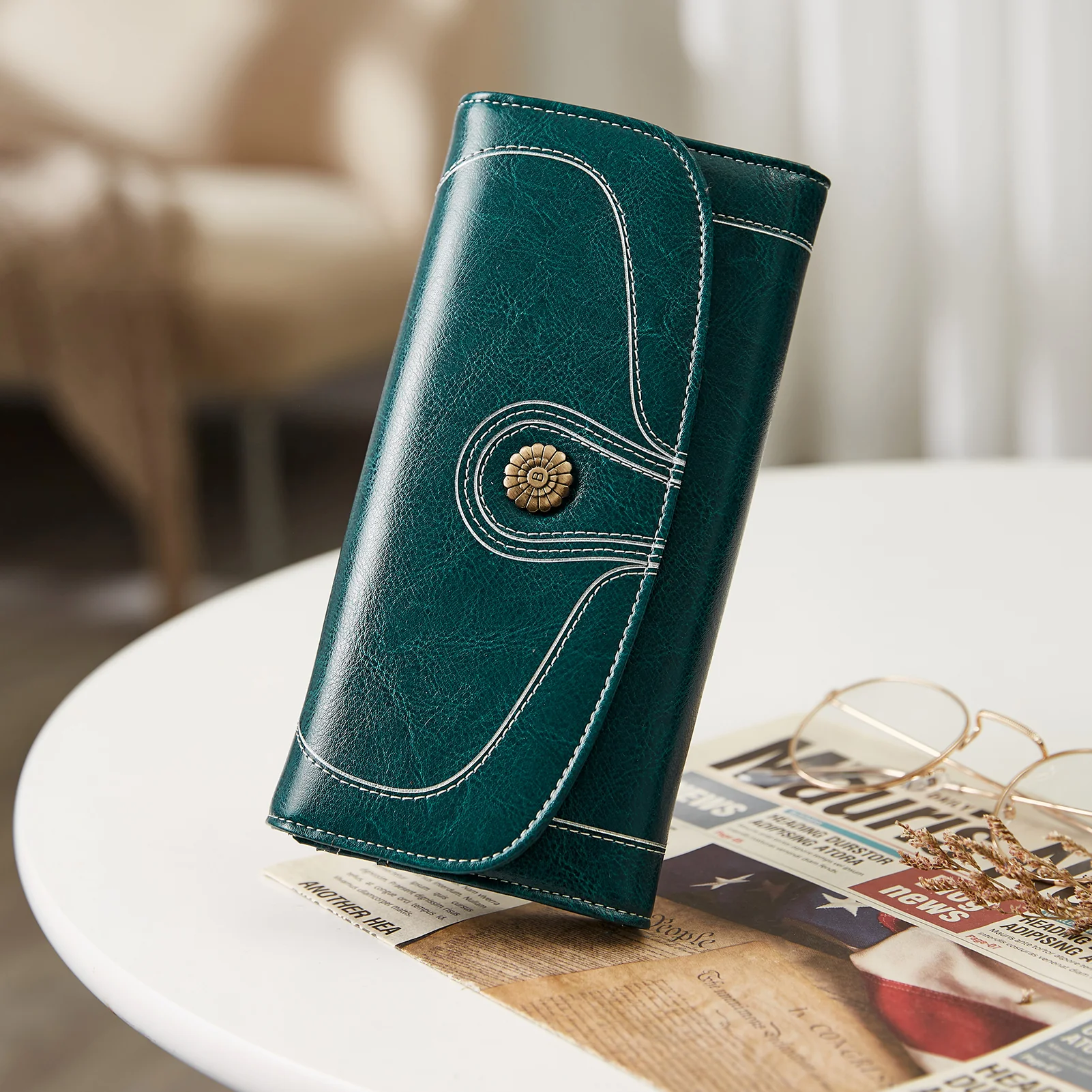 Lomy Designer Checkbook Wallet For Lawyers — Professional Elite - Image 8