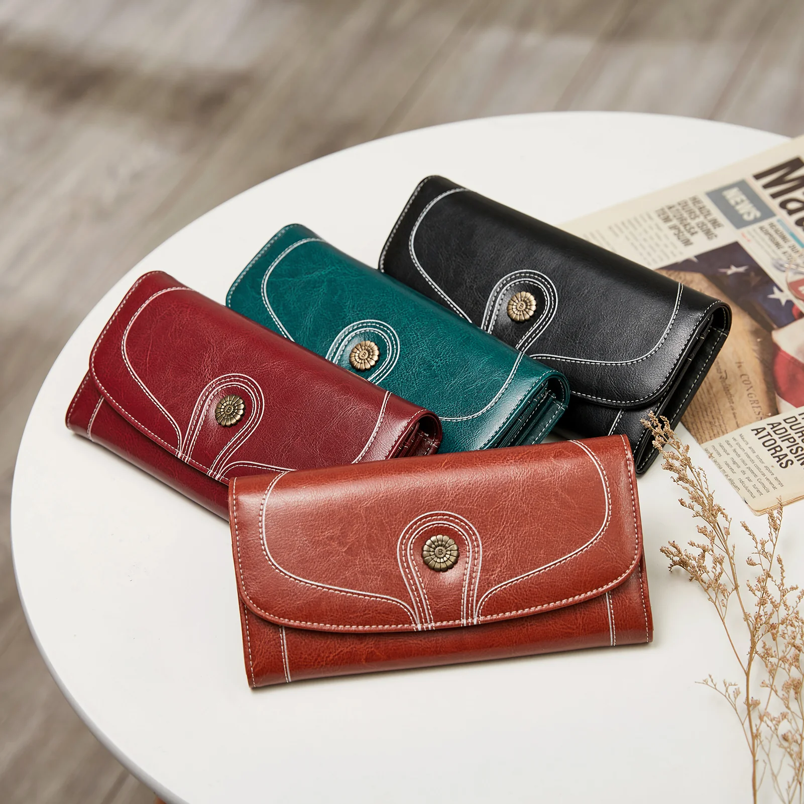 Lomy Designer Checkbook Wallet For Lawyers — Professional Elite - Image 9