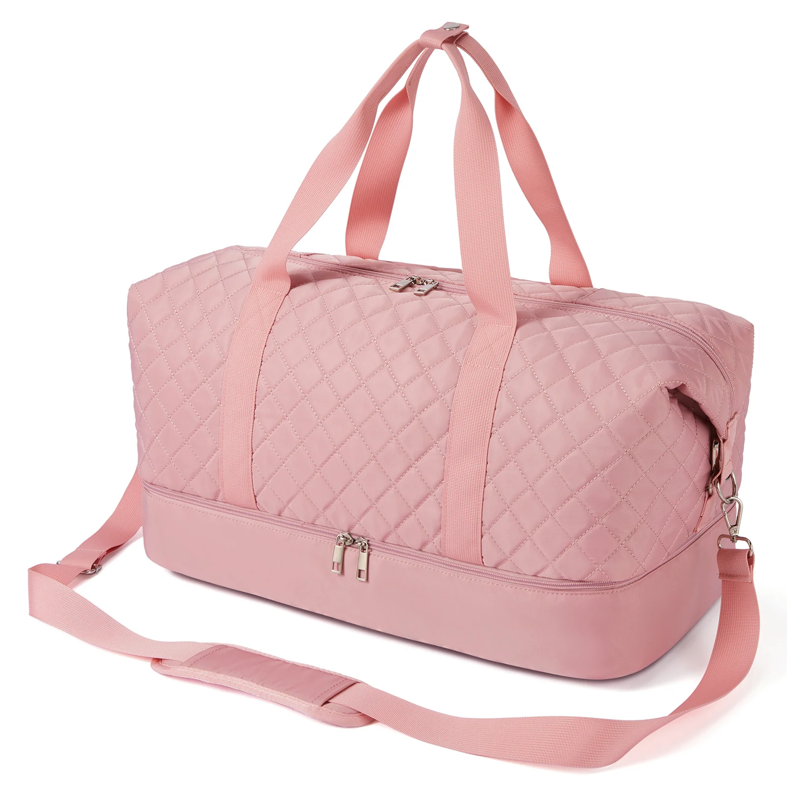 JUDEA Women's Travel Bag with Toiletry Organizer and Shoe Compartment - Image 24