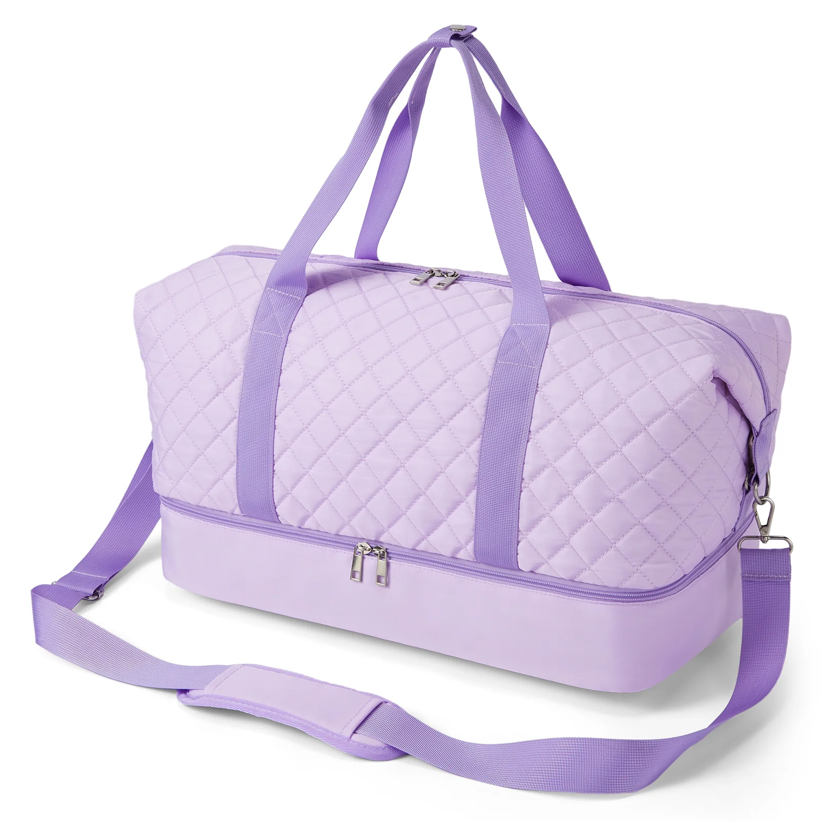 JUDEA Women's Travel Bag with Toiletry Organizer and Shoe Compartment - Image 28