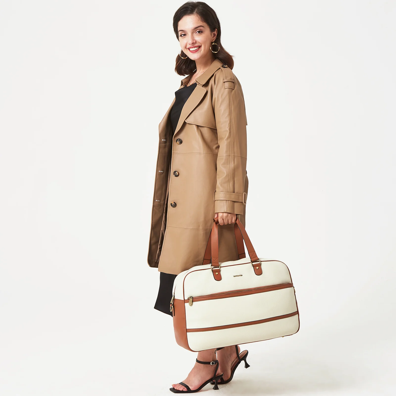 Zenobe Women's Overnight Duffle Bag for Stress-Free Travel - Image 2