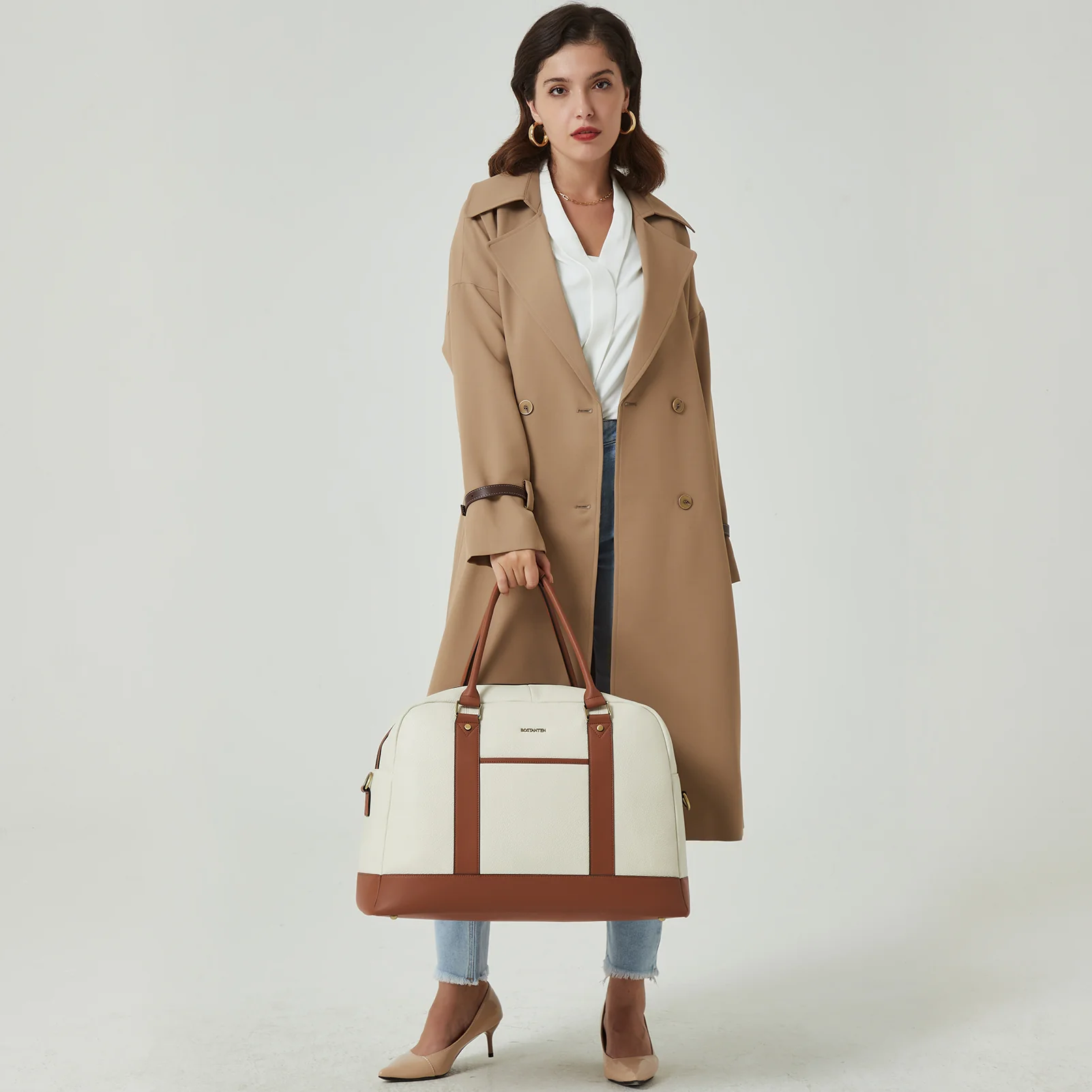 Zenobe Travel in Style: Women's Weekender Duffle Bag for the Fashion-Forward - Image 2