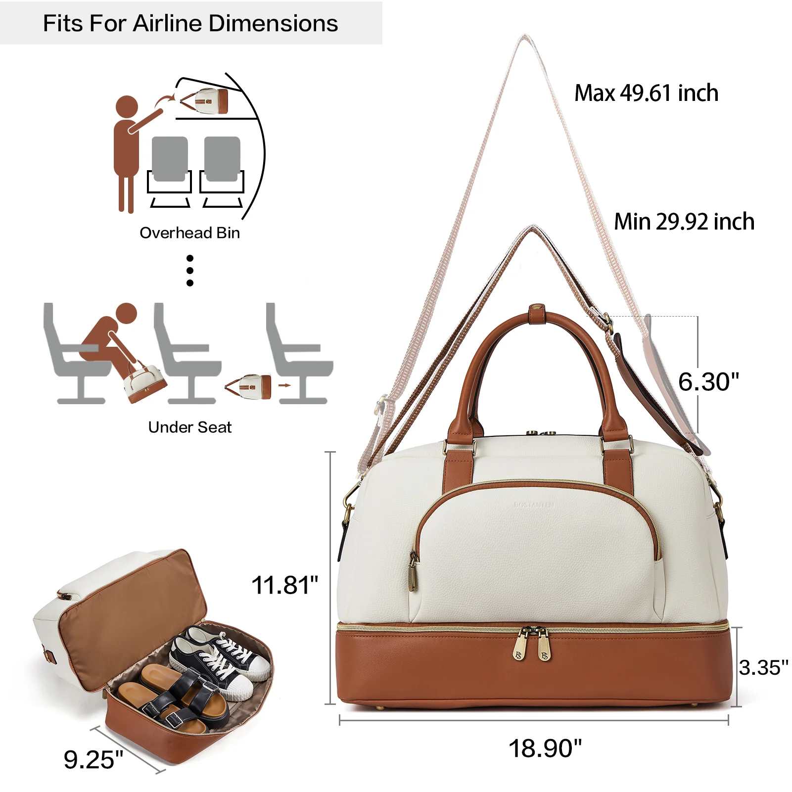 Zenobe Women On the Move: The Ultimate Large Women's Duffle Bag - Image 5