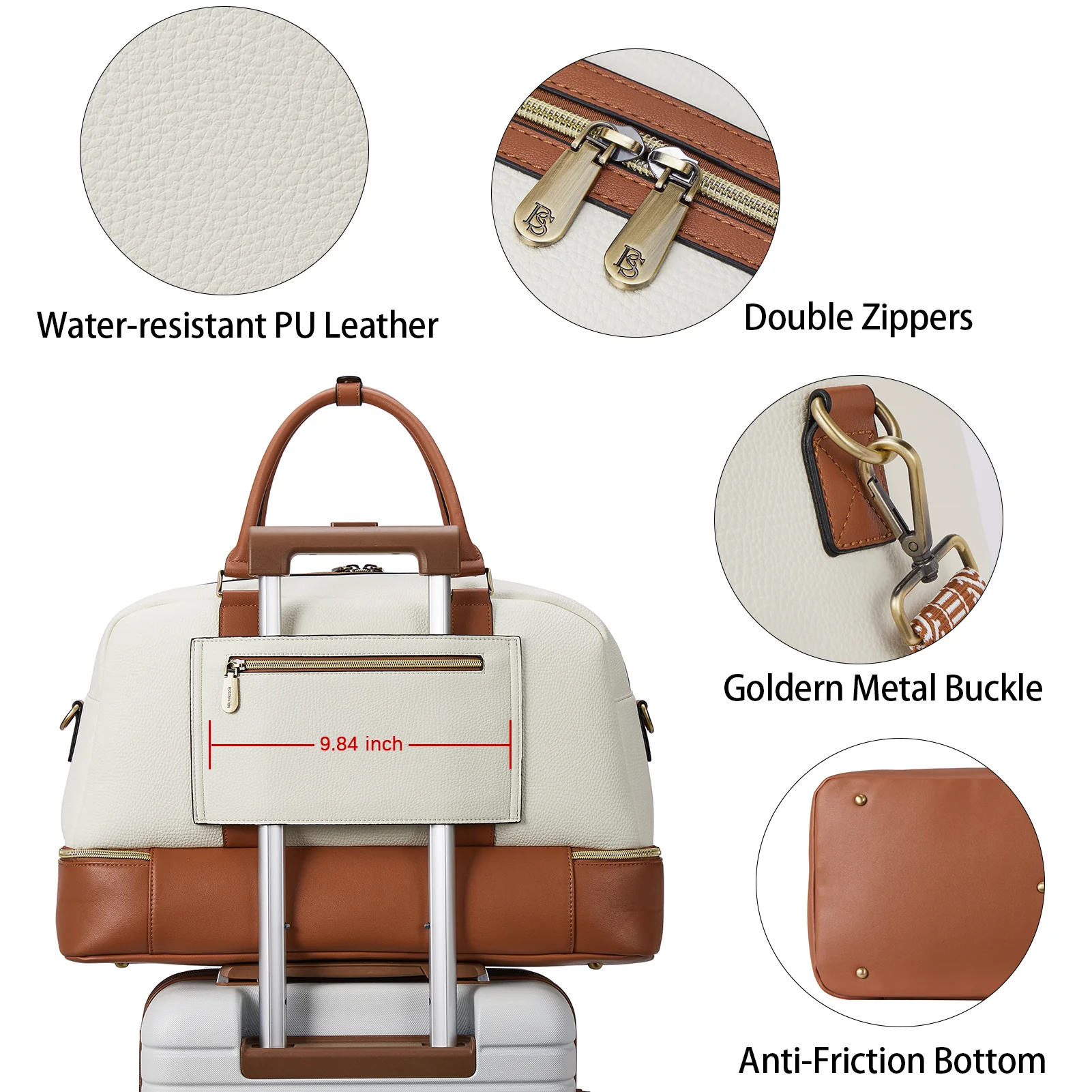 Zenobe Women On the Move: The Ultimate Large Women's Duffle Bag - Image 6