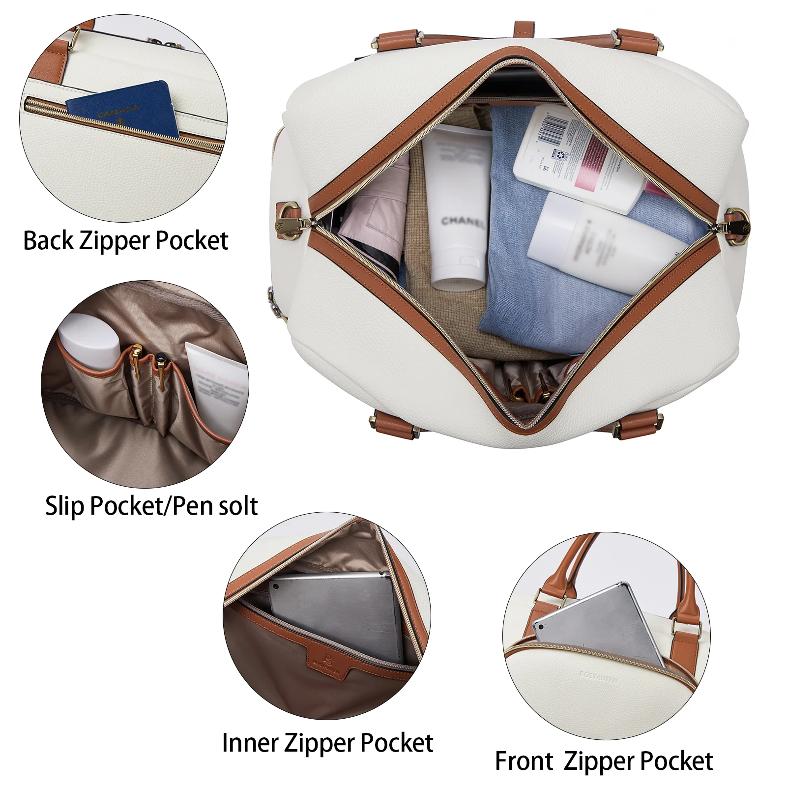 Zenobe Women On the Move: The Ultimate Large Women's Duffle Bag - Image 7