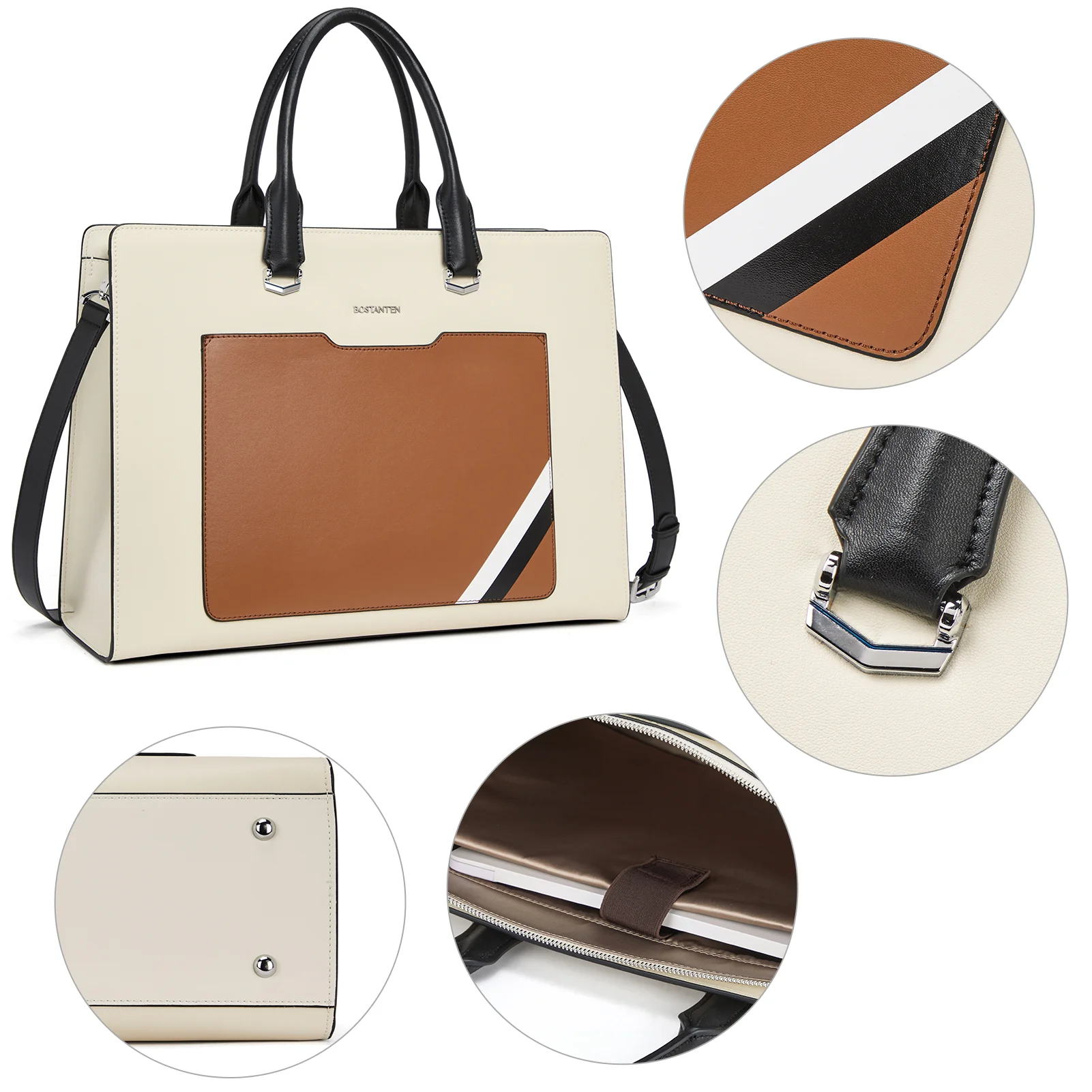 Mizuki Laptop Briefcase For Ladies — Luxury - Image 16