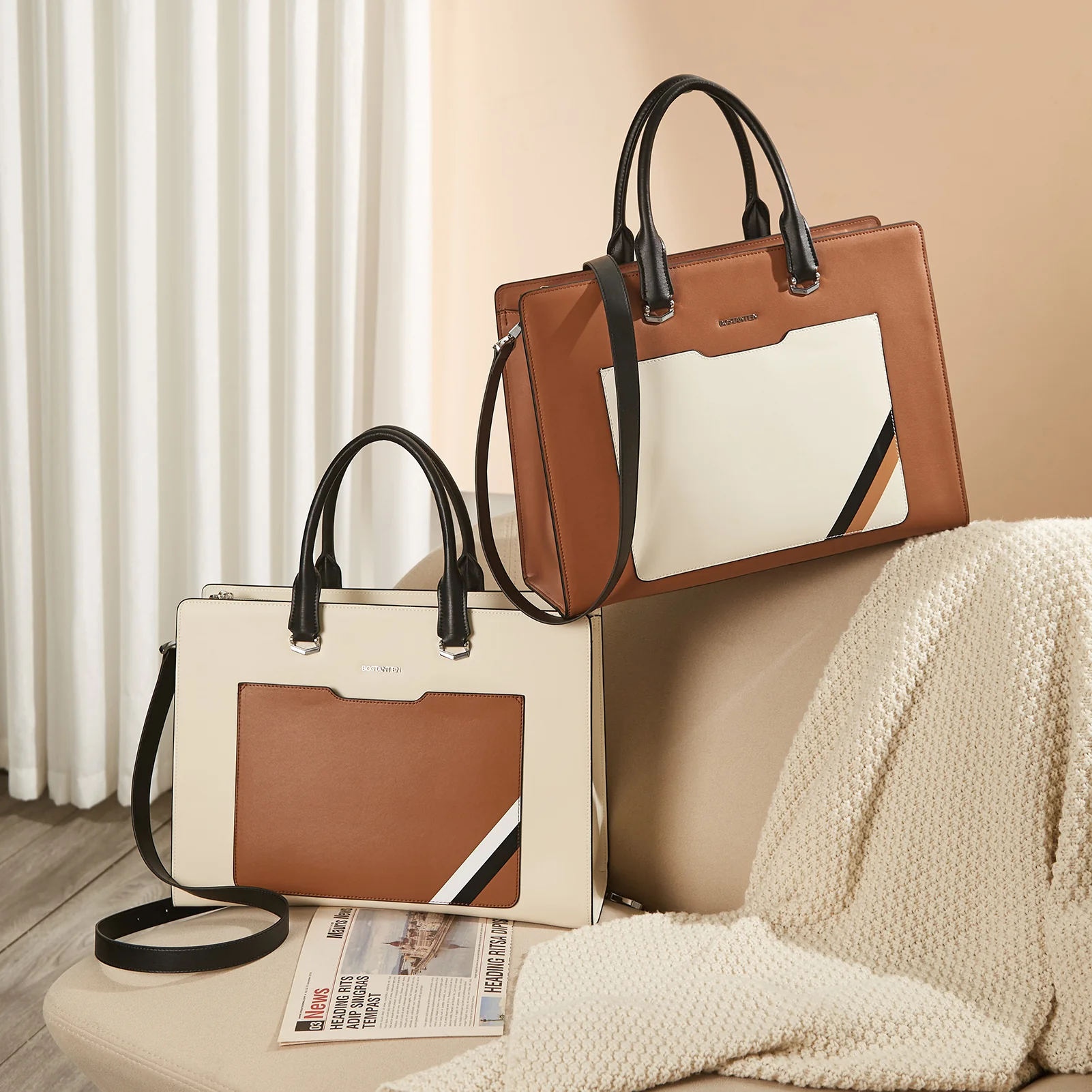 Mizuki Laptop Briefcase For Ladies — Luxury - Image 17