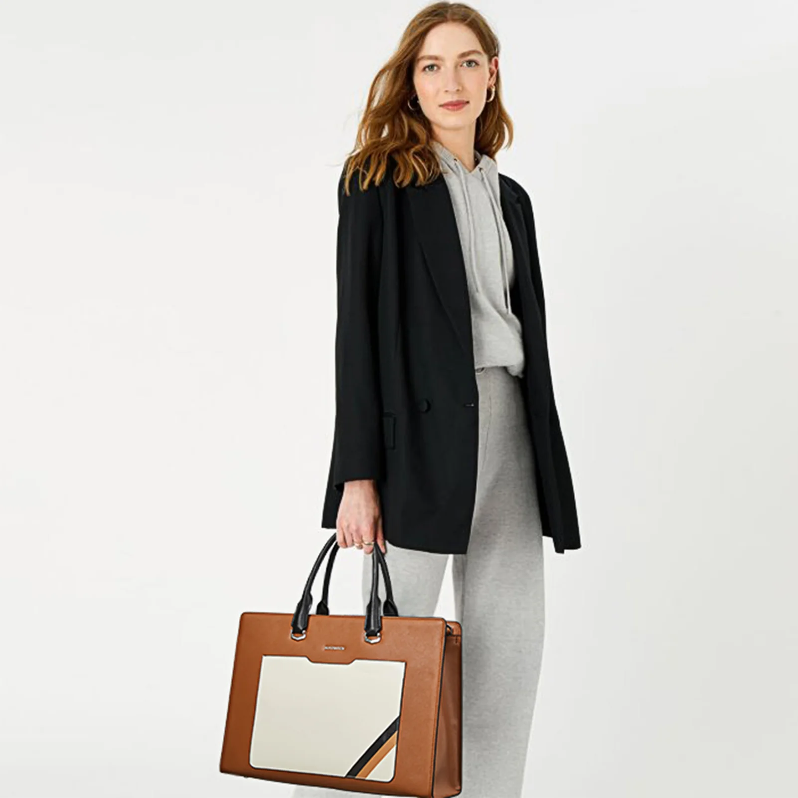 Mizuki Laptop Briefcase For Ladies — Luxury - Image 2
