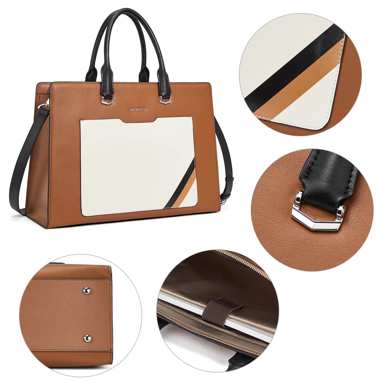 Mizuki Laptop Briefcase For Ladies — Luxury - Image 8