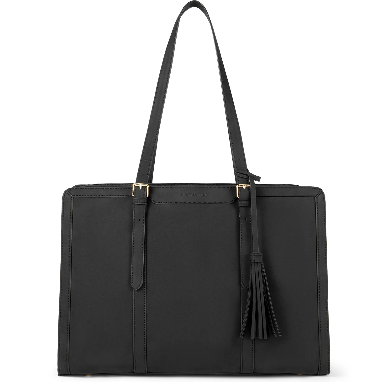 Nevin Professional 15.6 inch Leather Briefcase Business Office Purse - Image 15