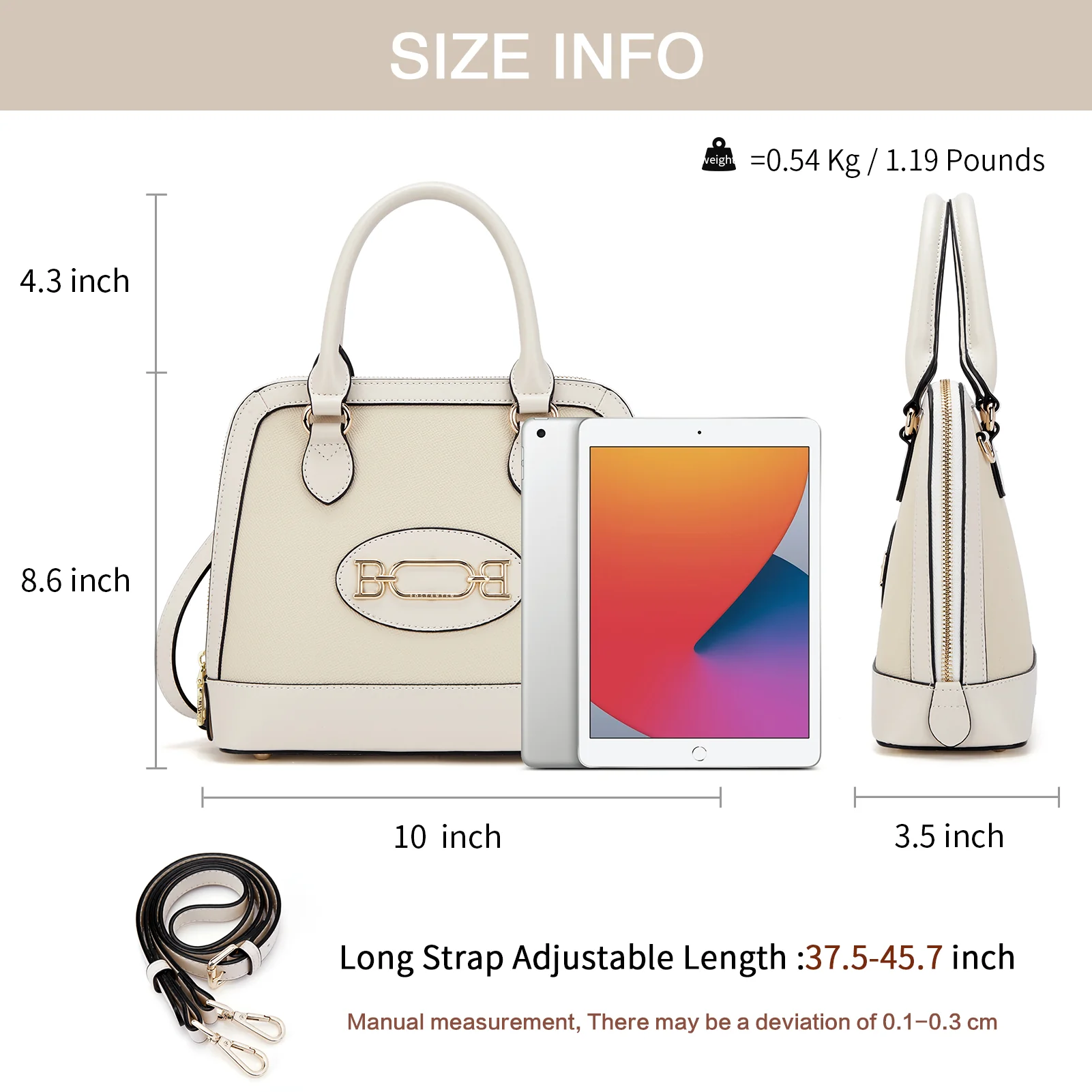BOSTANTEN Women Crossbody Bags for Women Genuine Leather Designer Trendy Women Purses Small Ladies Shoulder Handbags - Image 13