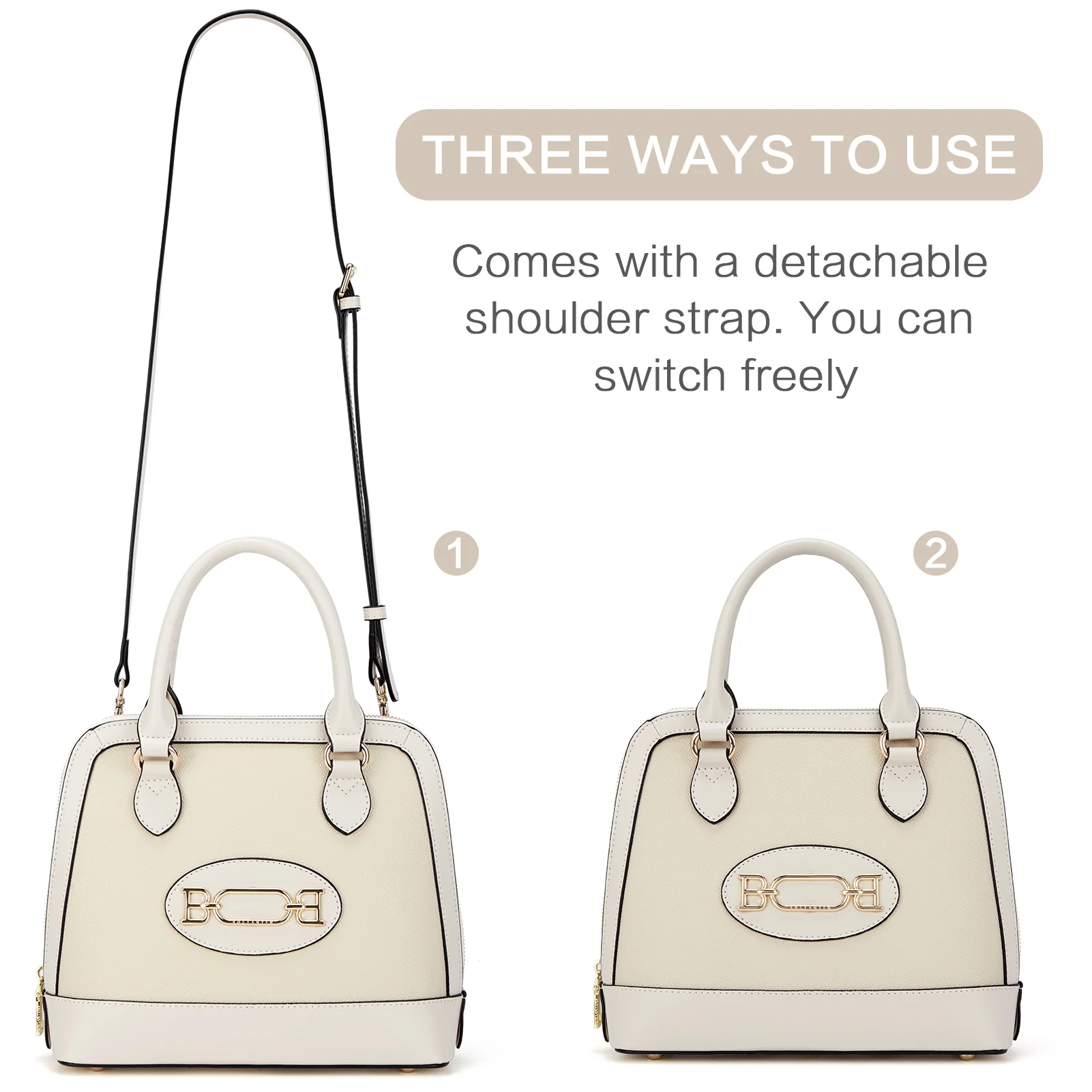 BOSTANTEN Women Crossbody Bags for Women Genuine Leather Designer Trendy Women Purses Small Ladies Shoulder Handbags - Image 16