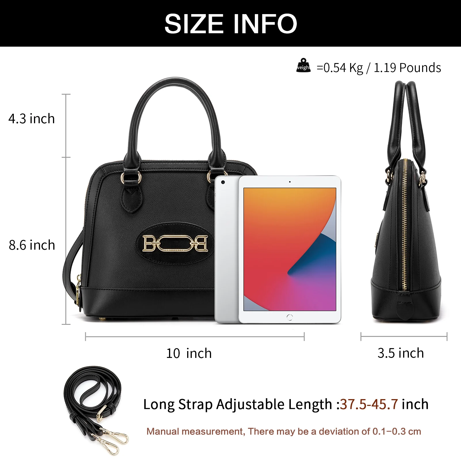 BOSTANTEN Women Crossbody Bags for Women Genuine Leather Designer Trendy Women Purses Small Ladies Shoulder Handbags - Image 6