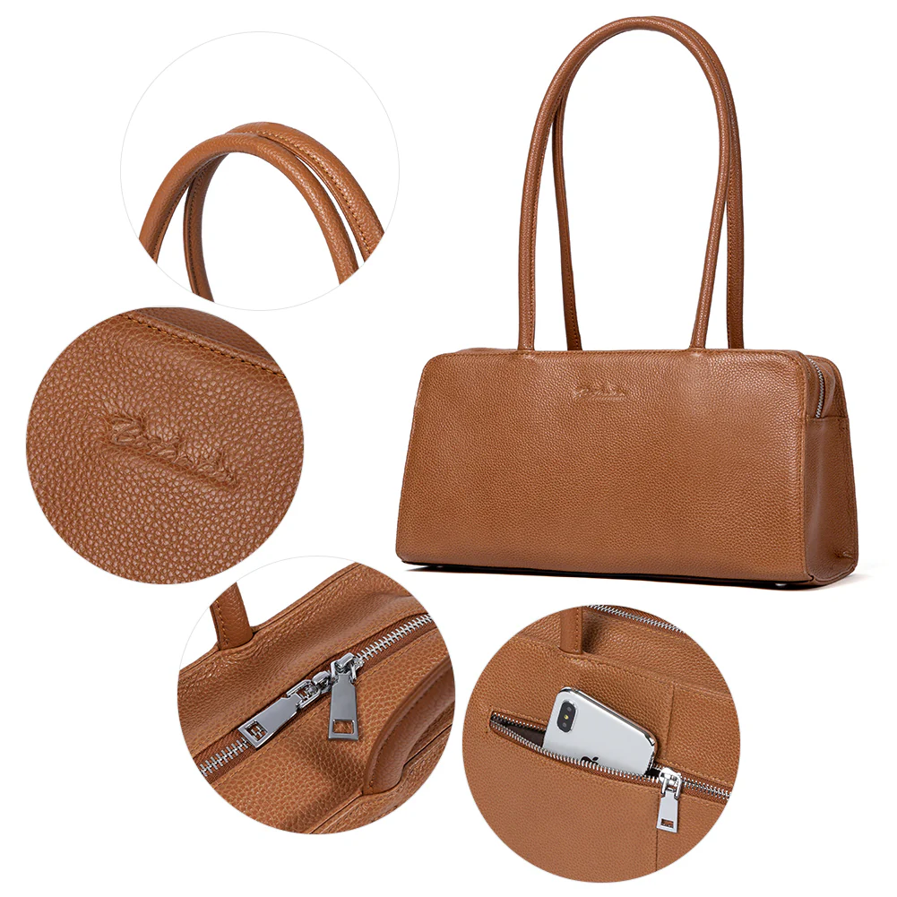 Otilia Functional and Fashionable Leather Shoulder Bag for Ladies - Image 11