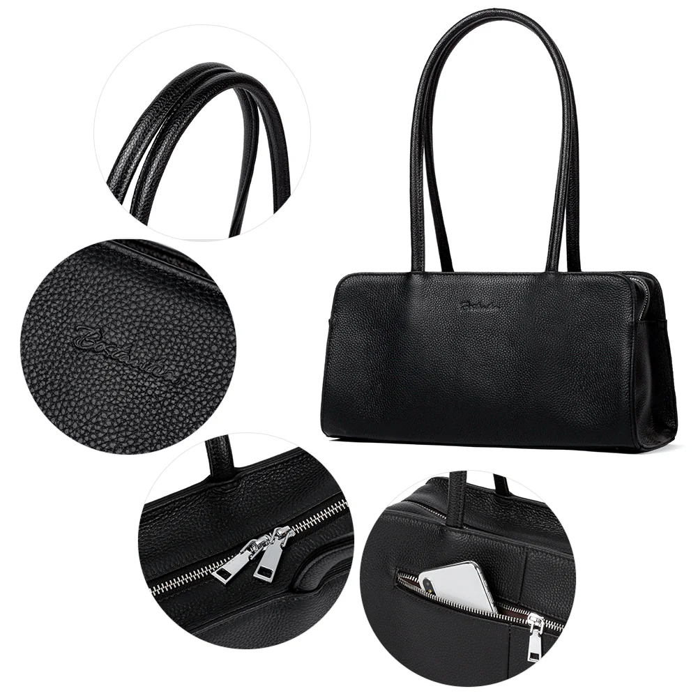 Otilia Functional and Fashionable Leather Shoulder Bag for Ladies - Image 6
