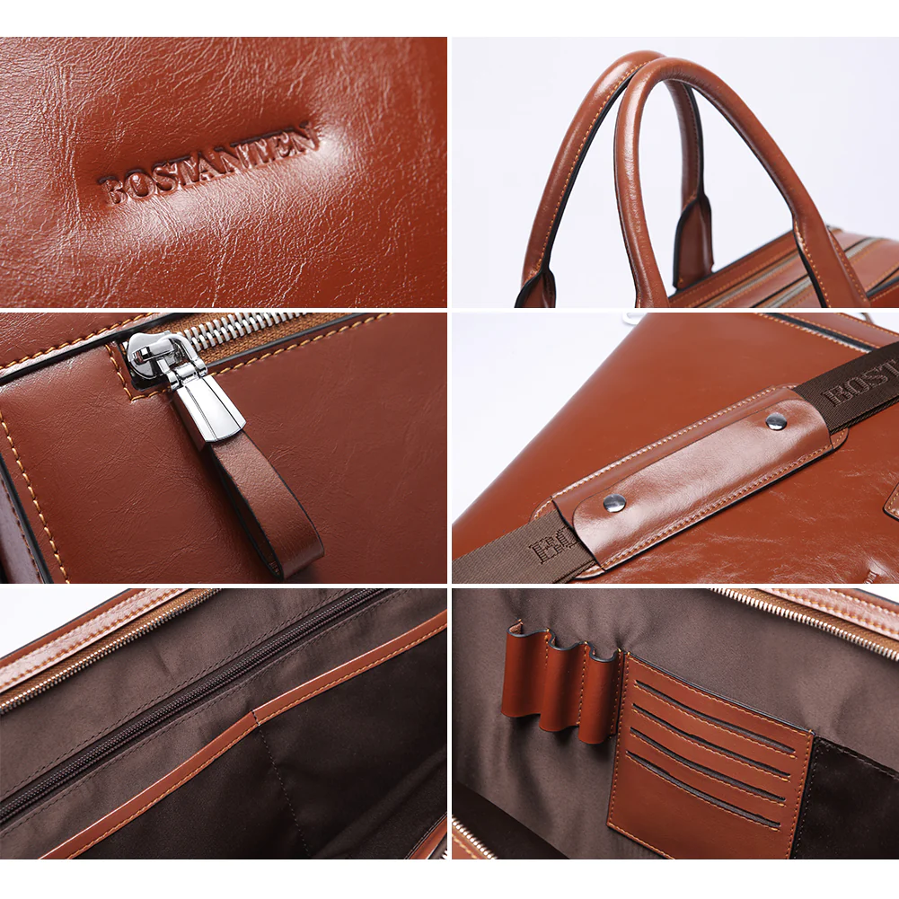 Carol Designer Briefcase For Women — Italian Leather - Image 23