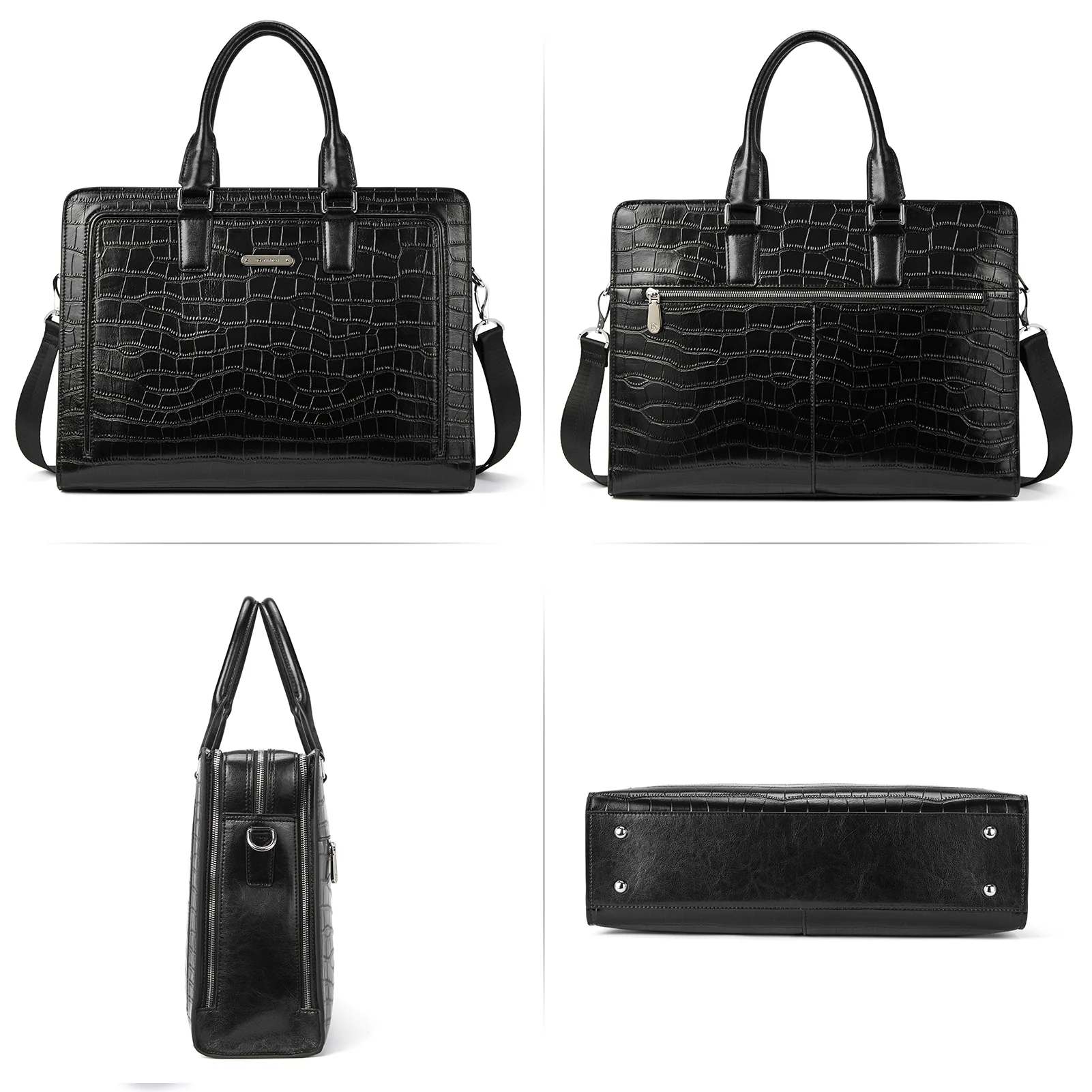 Carol Designer Briefcase For Women — Italian Leather - Image 28