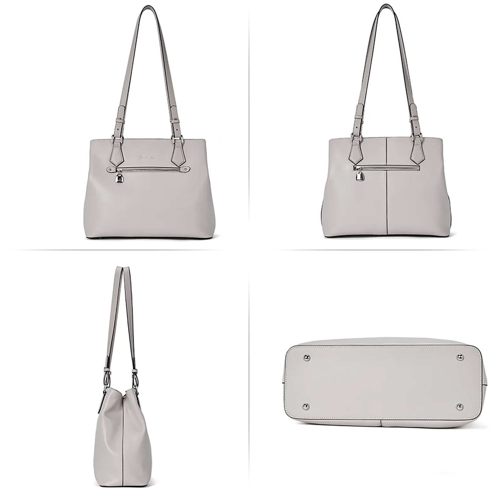 BOSTANTEN Women Handbag Faux Leather Shoulder Bag Soft Designer Top Handle Purses - Image 12