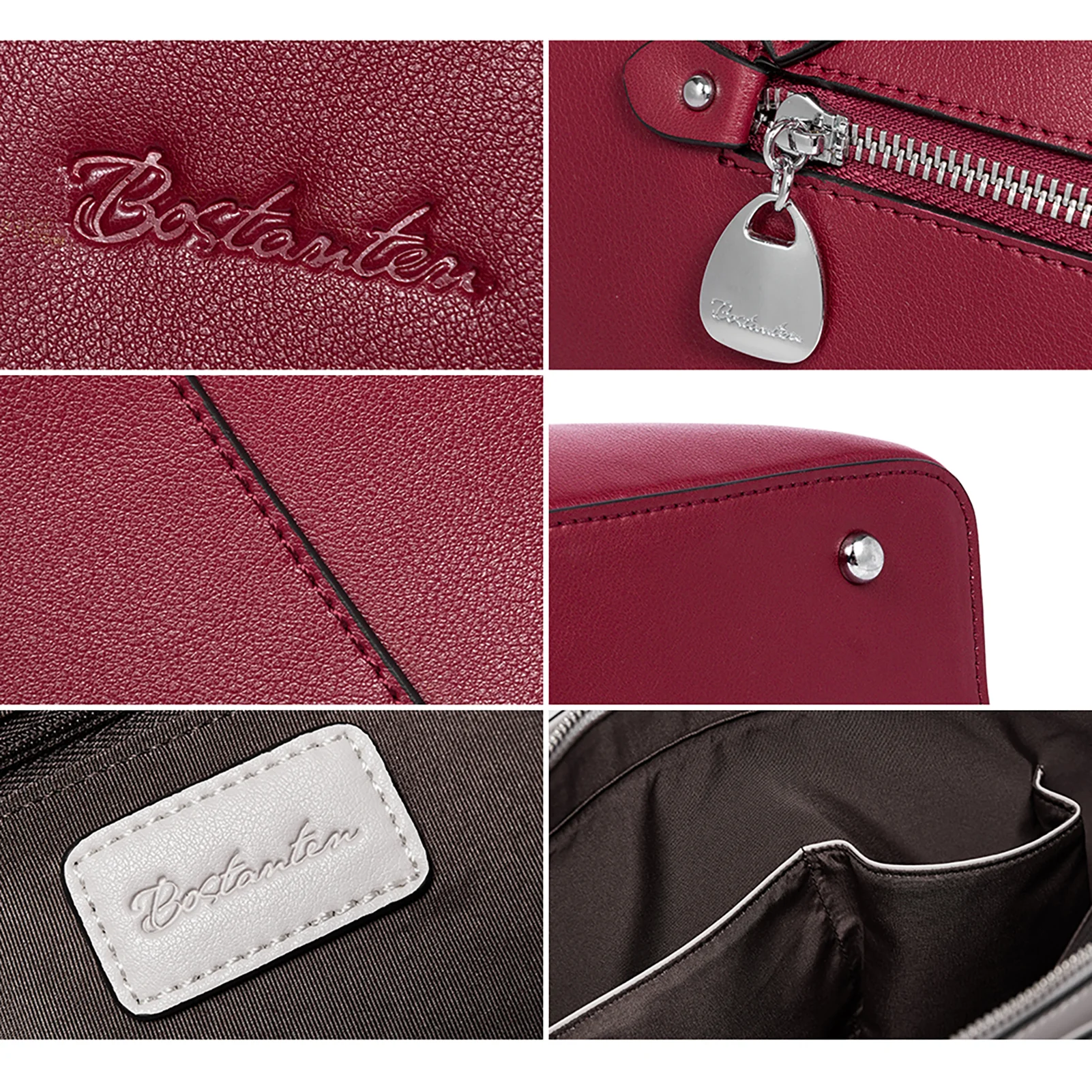 BOSTANTEN Women Handbag Faux Leather Shoulder Bag Soft Designer Top Handle Purses - Image 20