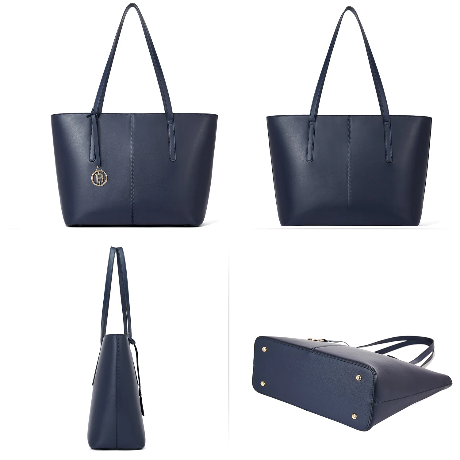 Carol Leather Work Tote 16'' - Image 17