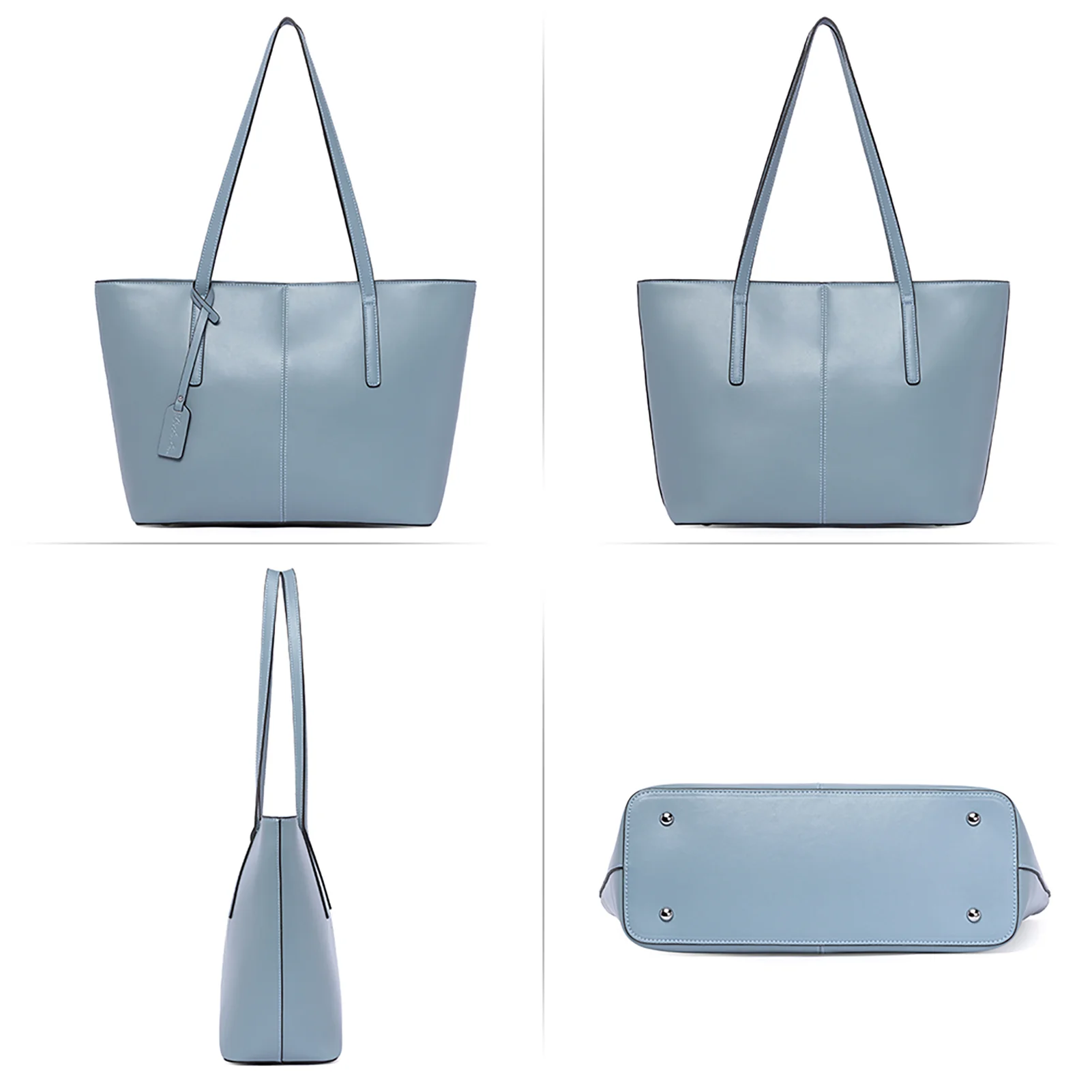 Carol Leather Work Tote 16'' - Image 24