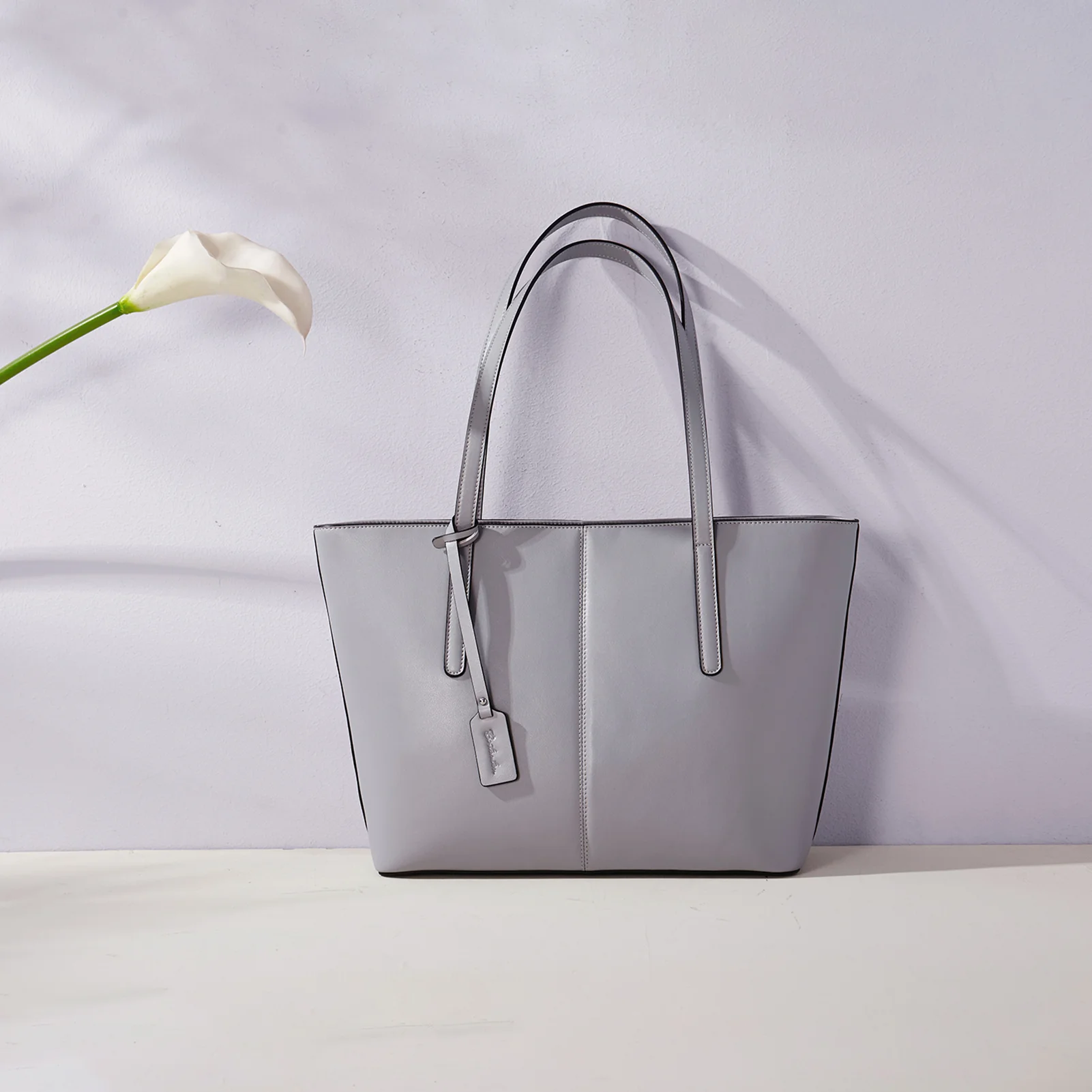 Carol Leather Work Tote 16'' - Image 33