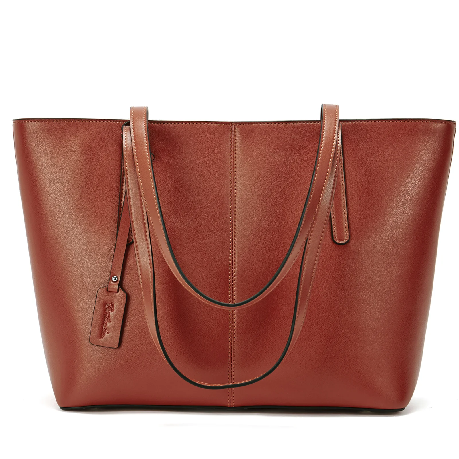 Carol Leather Work Tote 16'' - Image 58