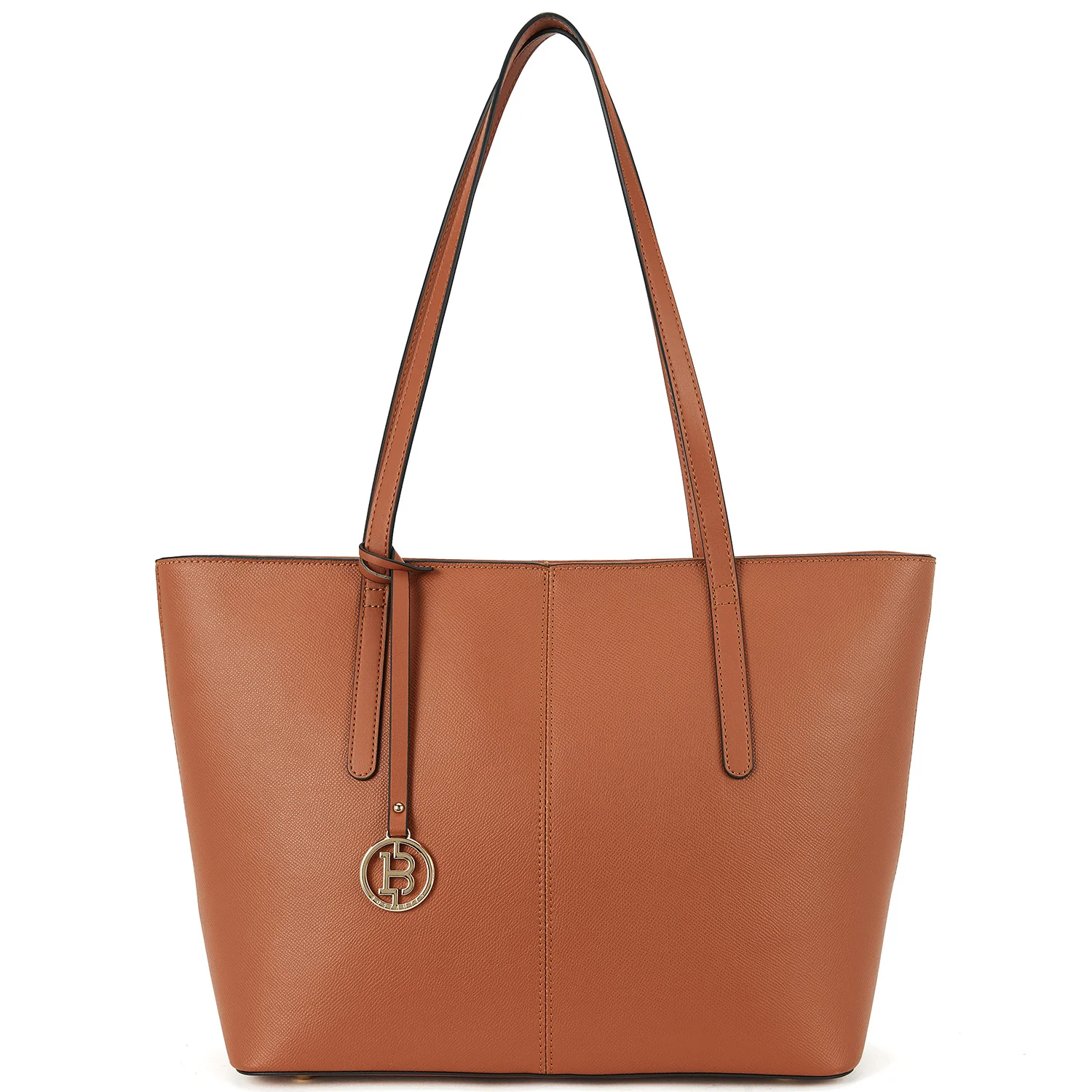 Carol Leather Work Tote 16'' - Image 8