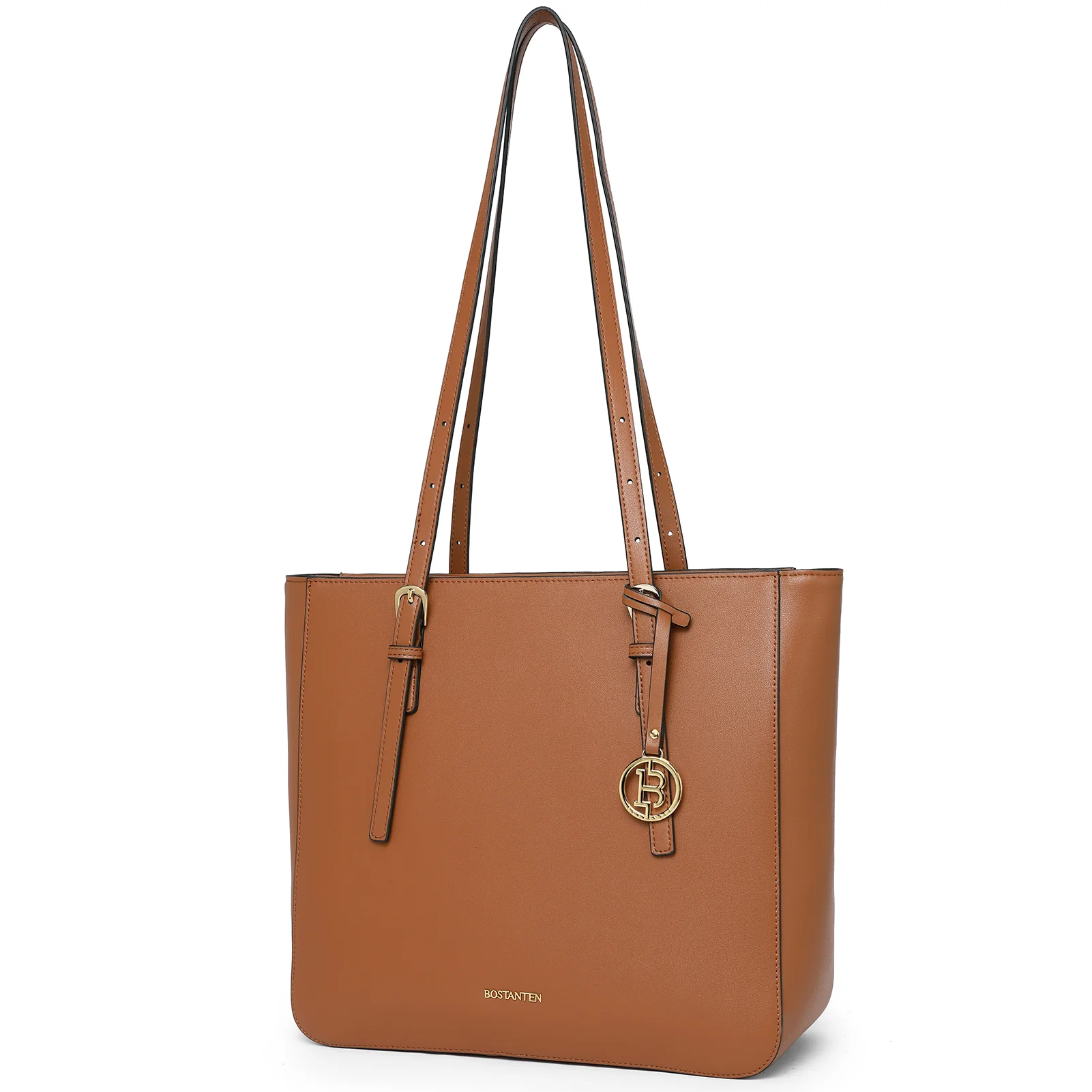 BOSTANTEN Women Handbags Genuine Leather Designer Tote Bags Work Shoulder Large Purses for Women - Image 9