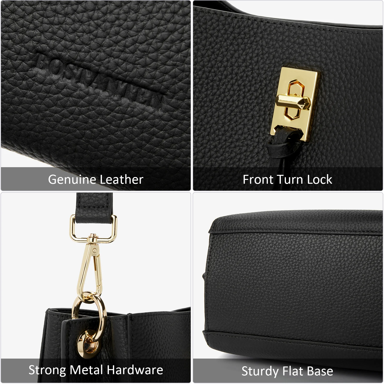 Lotty Tasseled Grained Leather Medium Bucket Bag - Image 5