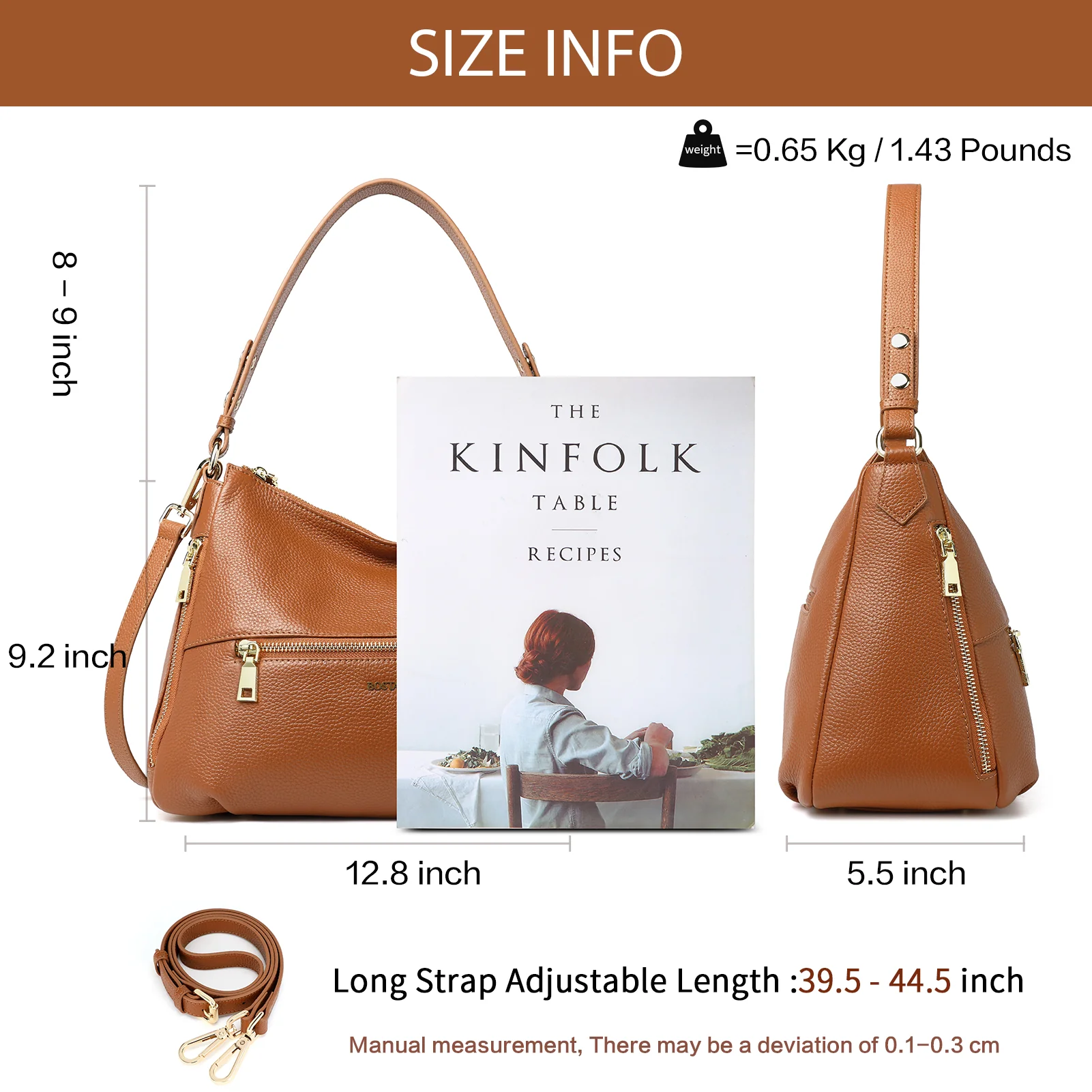 Kweli Chic Gun Purse for Concealed Carry - Available in Multiple Colors - Image 15