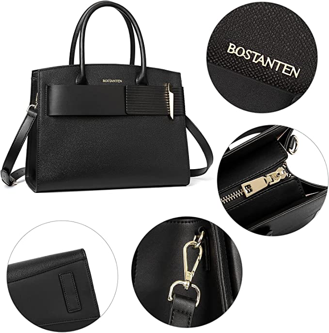 Nevin Stylish Leather Tote Bag - Designer Collection - Image 11