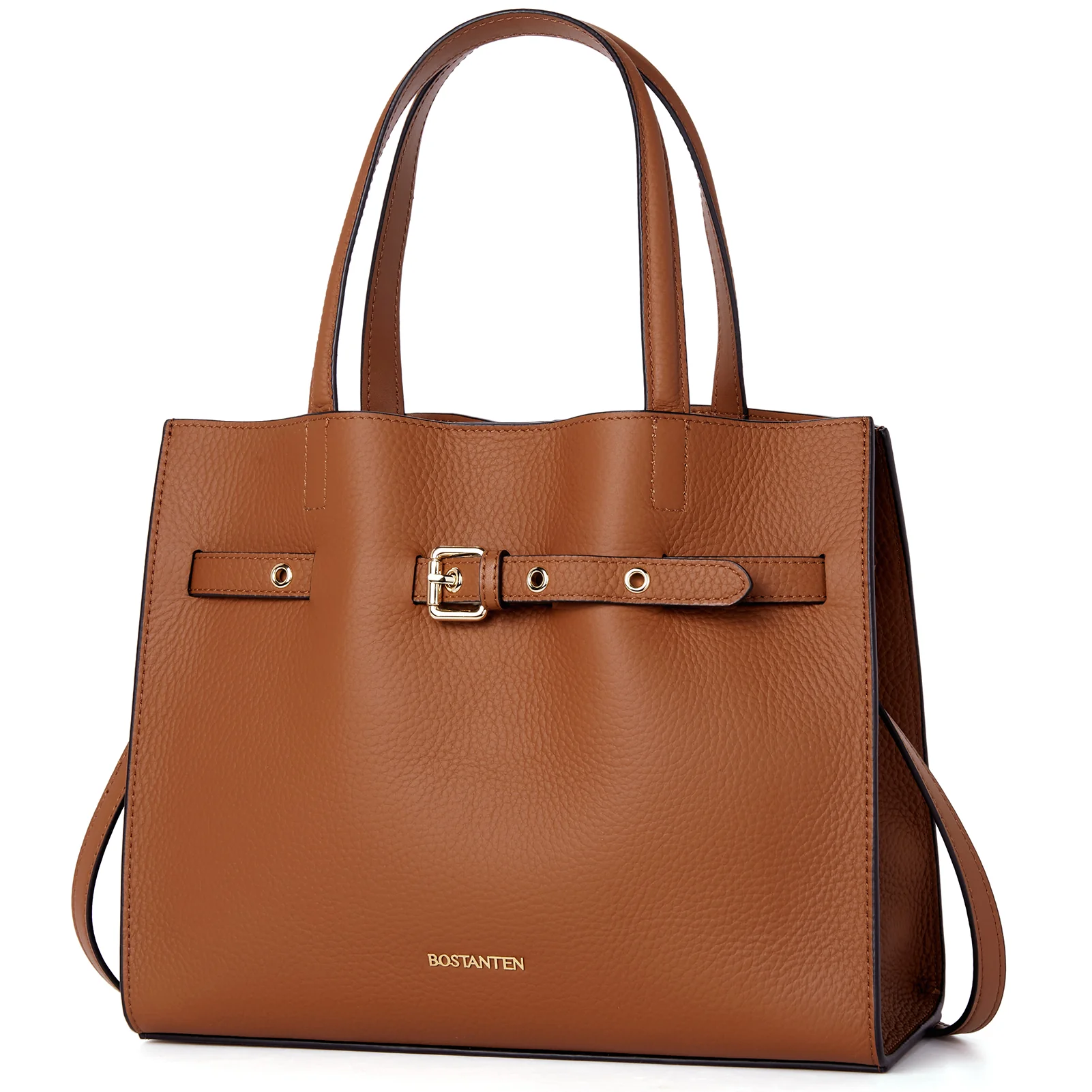 BOSTANTEN Women Handbags Purses Leather Tote Bags Designer Fashion Top Handle Crossbody Bags with Zipper Pouch - Image 10