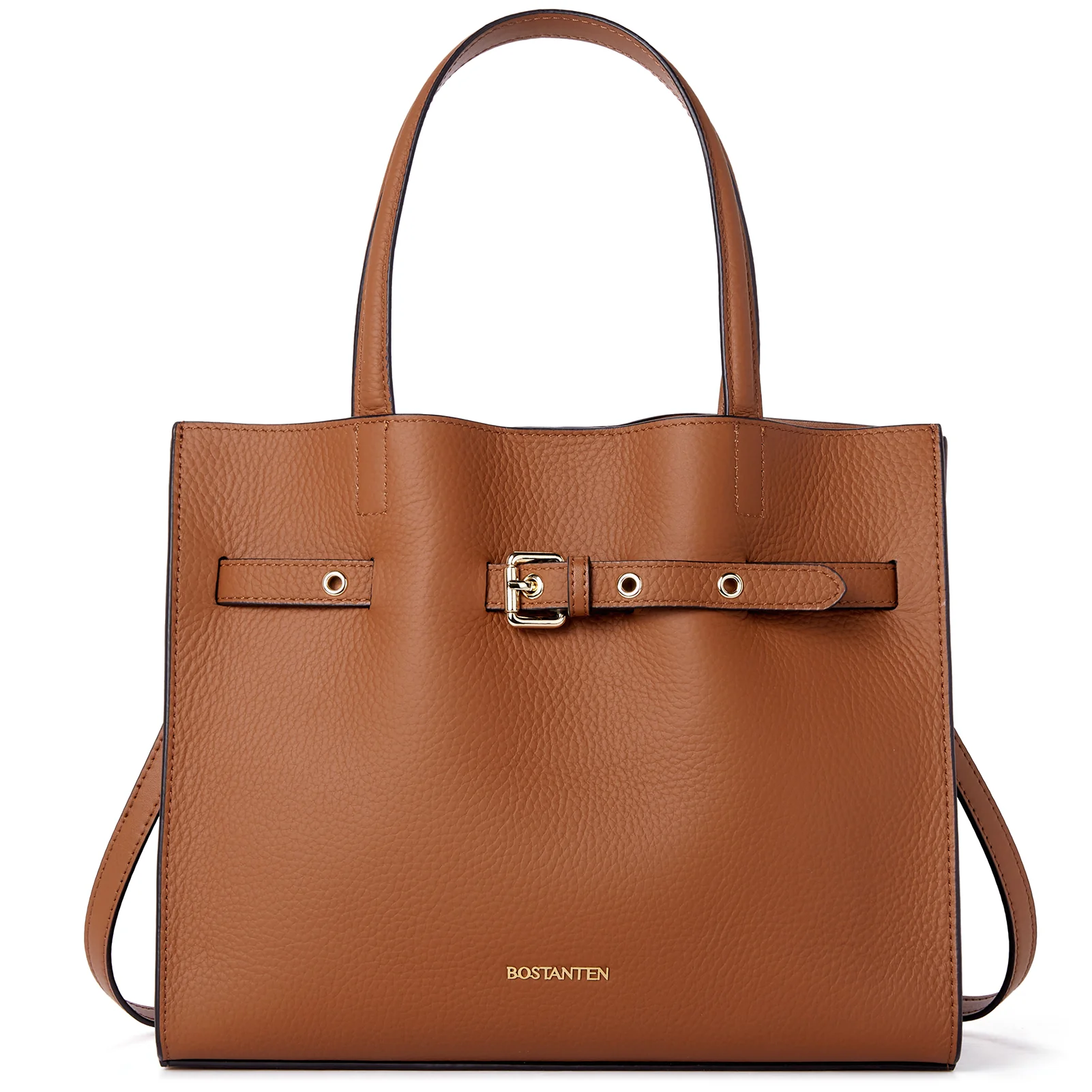 BOSTANTEN Women Handbags Purses Leather Tote Bags Designer Fashion Top Handle Crossbody Bags with Zipper Pouch - Image 9