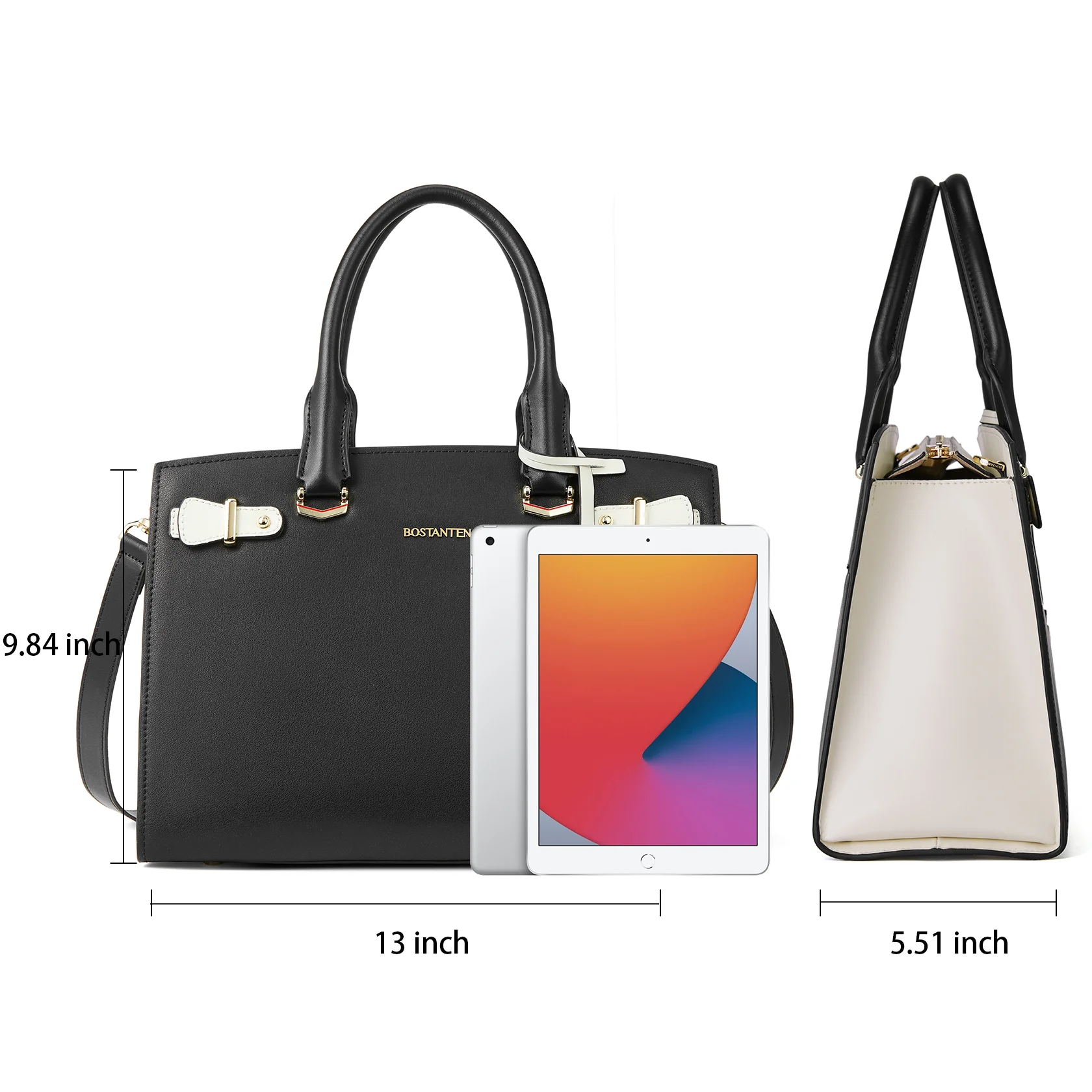 Nevin Elegant Medium Leather Crossbody Bag - Image 50