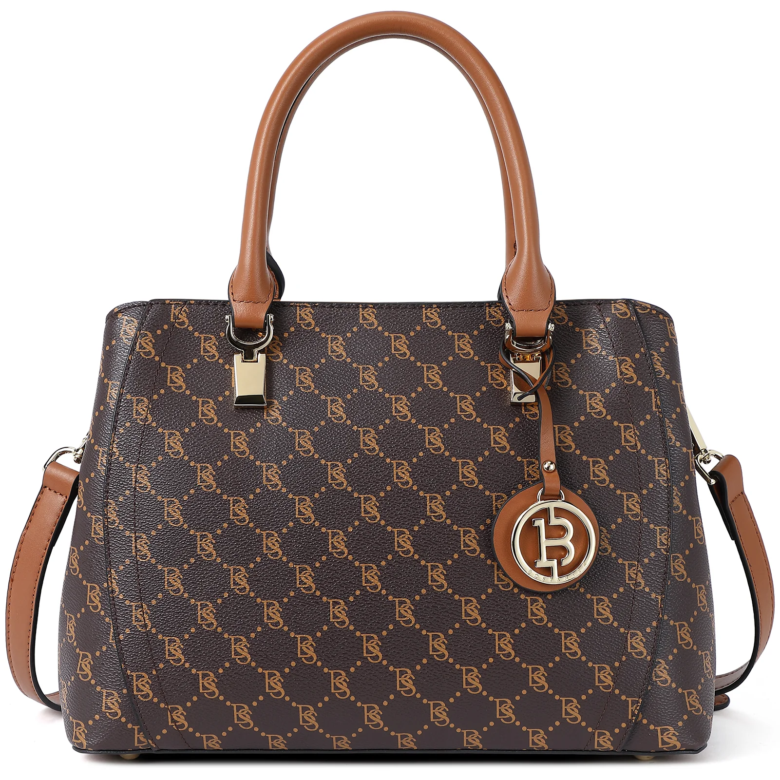 BOSTANTEN Women Leather Handbag Designer Top Handle Satchel Shoulder Bag Crossbody Purses - Image 7