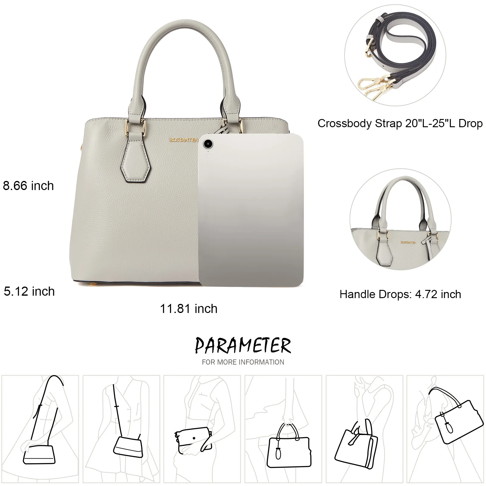 Nevin Stylish and Spacious Tote Handbags for Women - Image 10
